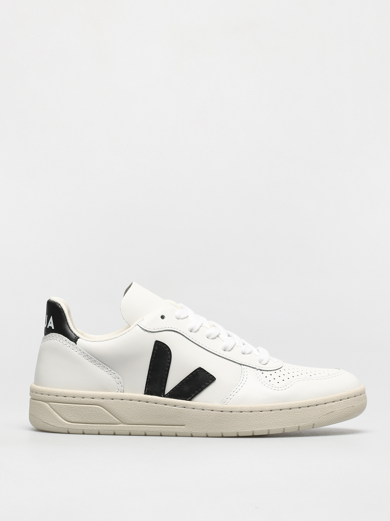 Pantofi Veja V 10 Wmn (leather extra white black)