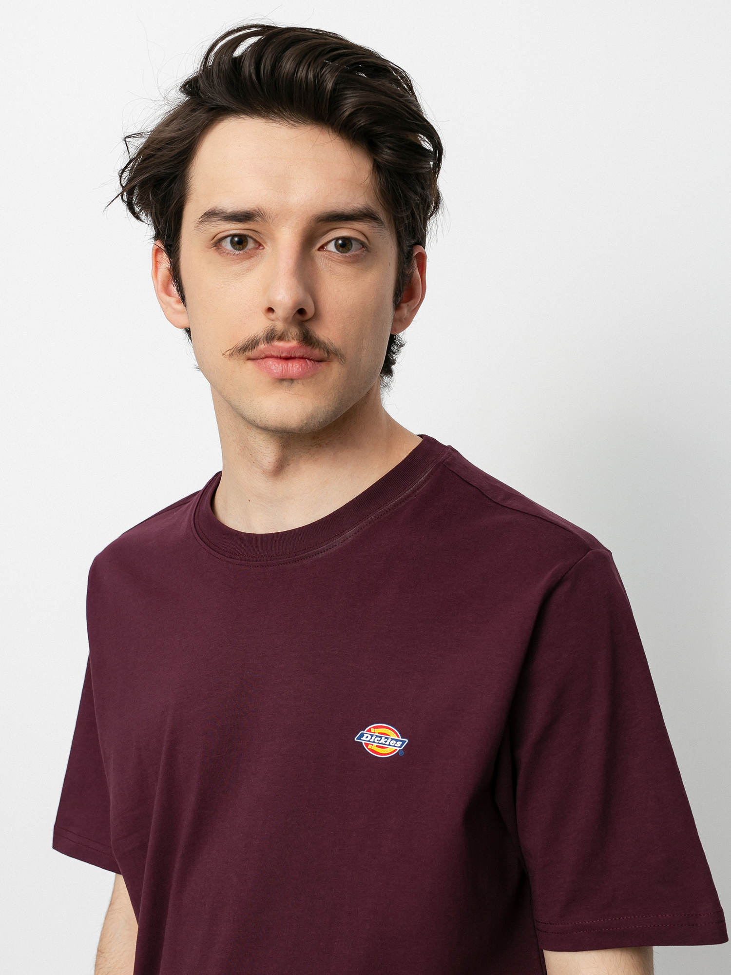 Tricou Dickies Mapleton (maroon)