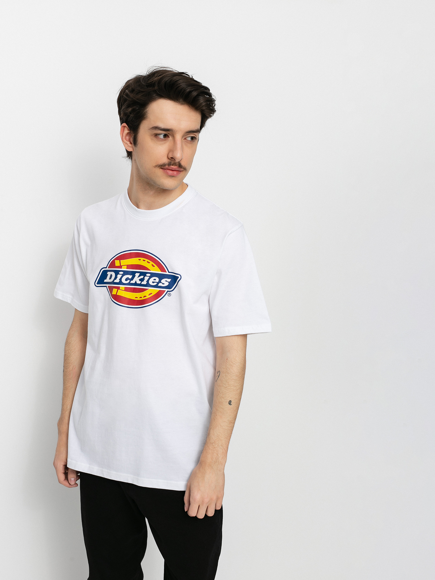 Tricou Dickies Icon Logo (white)