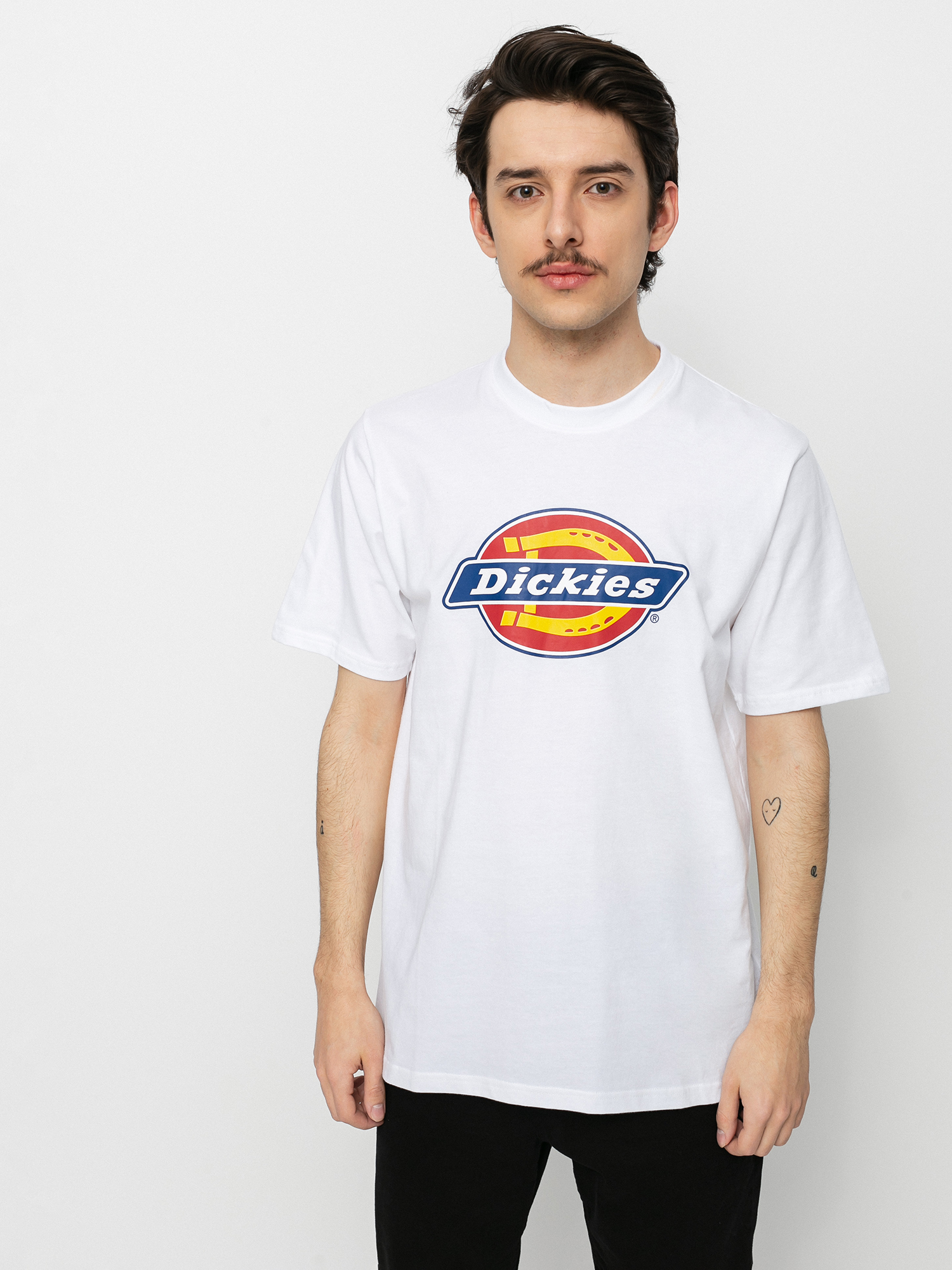 Tricou Dickies Icon Logo (white)