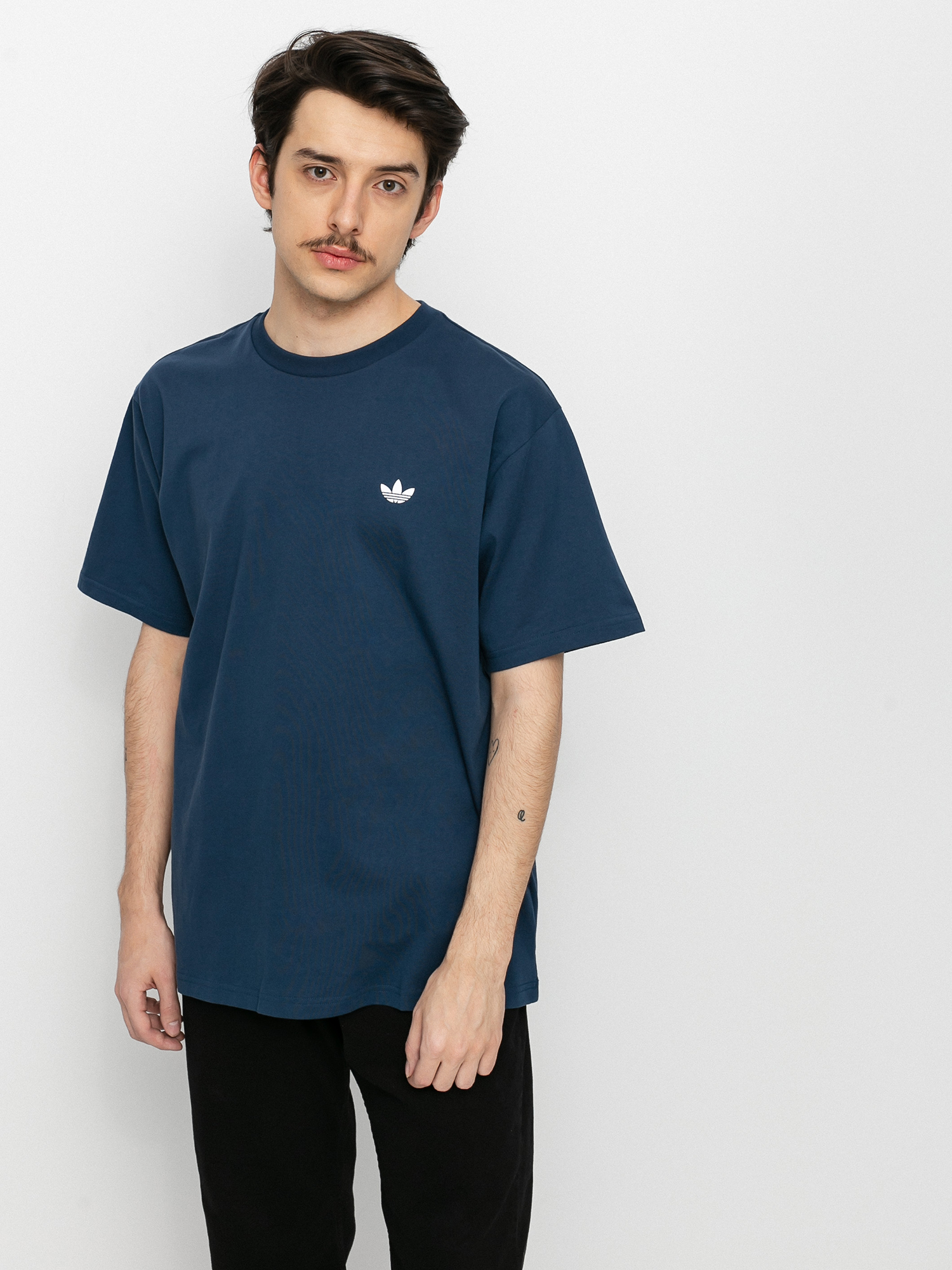 Tricou adidas 4 0 Logo (crenav/white)