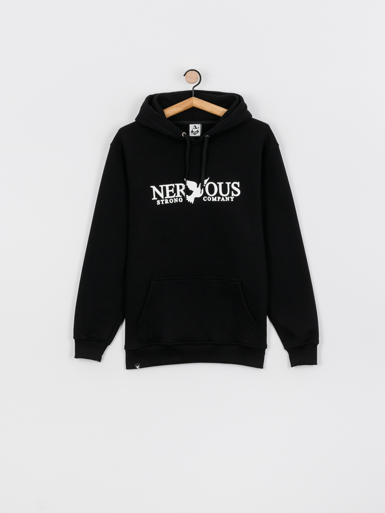 Hanorac cu glugă Nervous Classic HD (black)