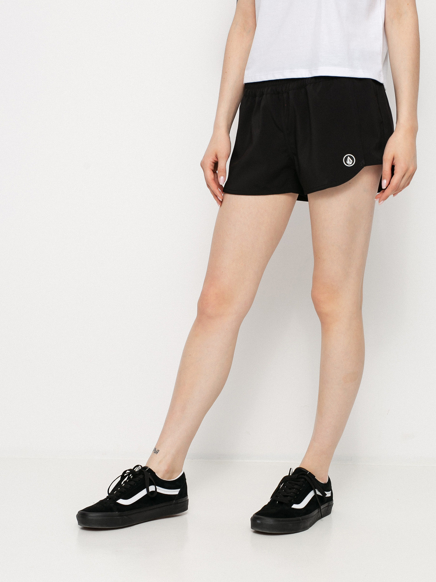 u0218ort pentru plaju0103 Volcom Simply Solid 2 Wmn (black)