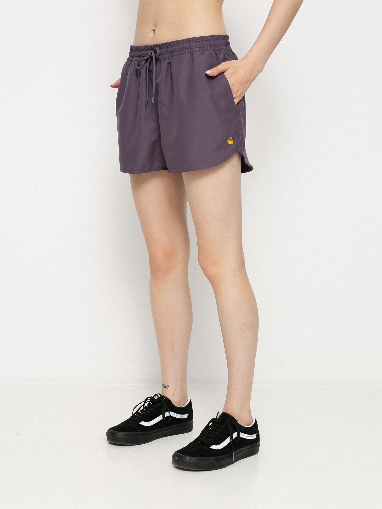 Șort Carhartt WIP Chase Swim Wmn (provence/gold)