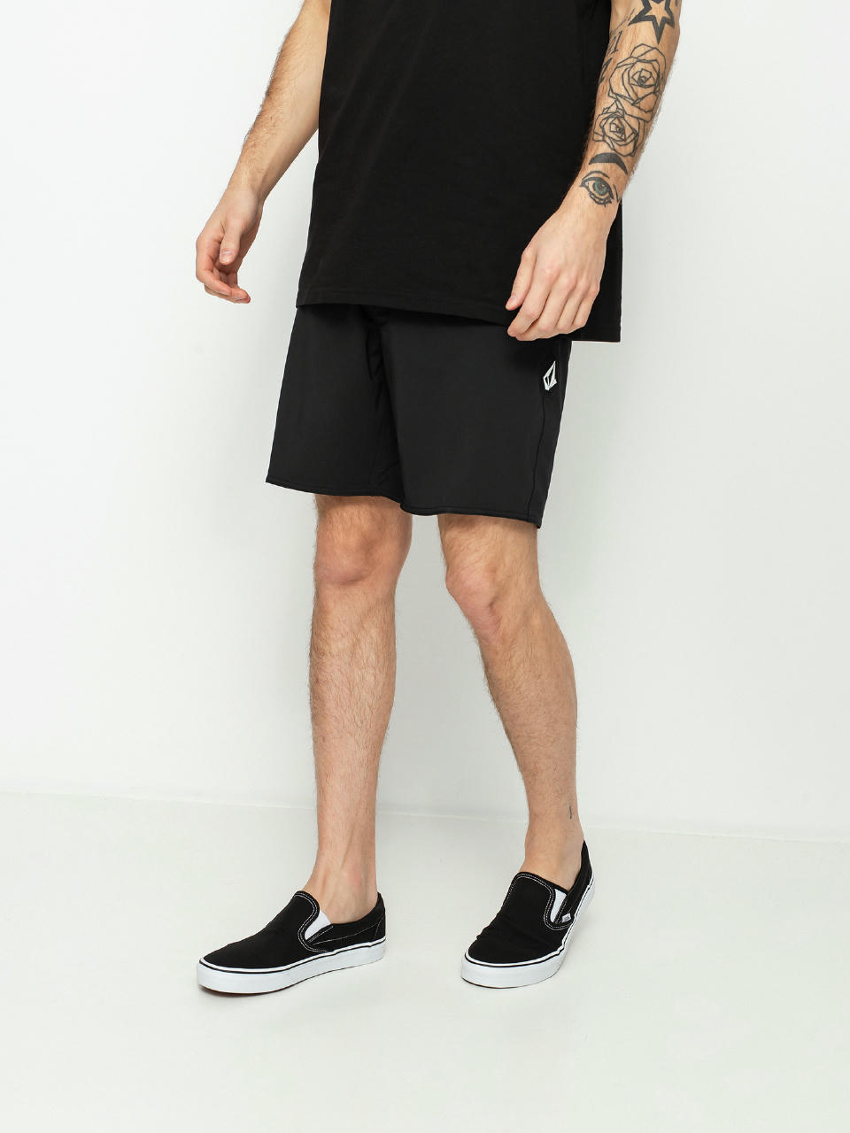 Șort pentru plajă Volcom Lido Solid Mod 18 (black)