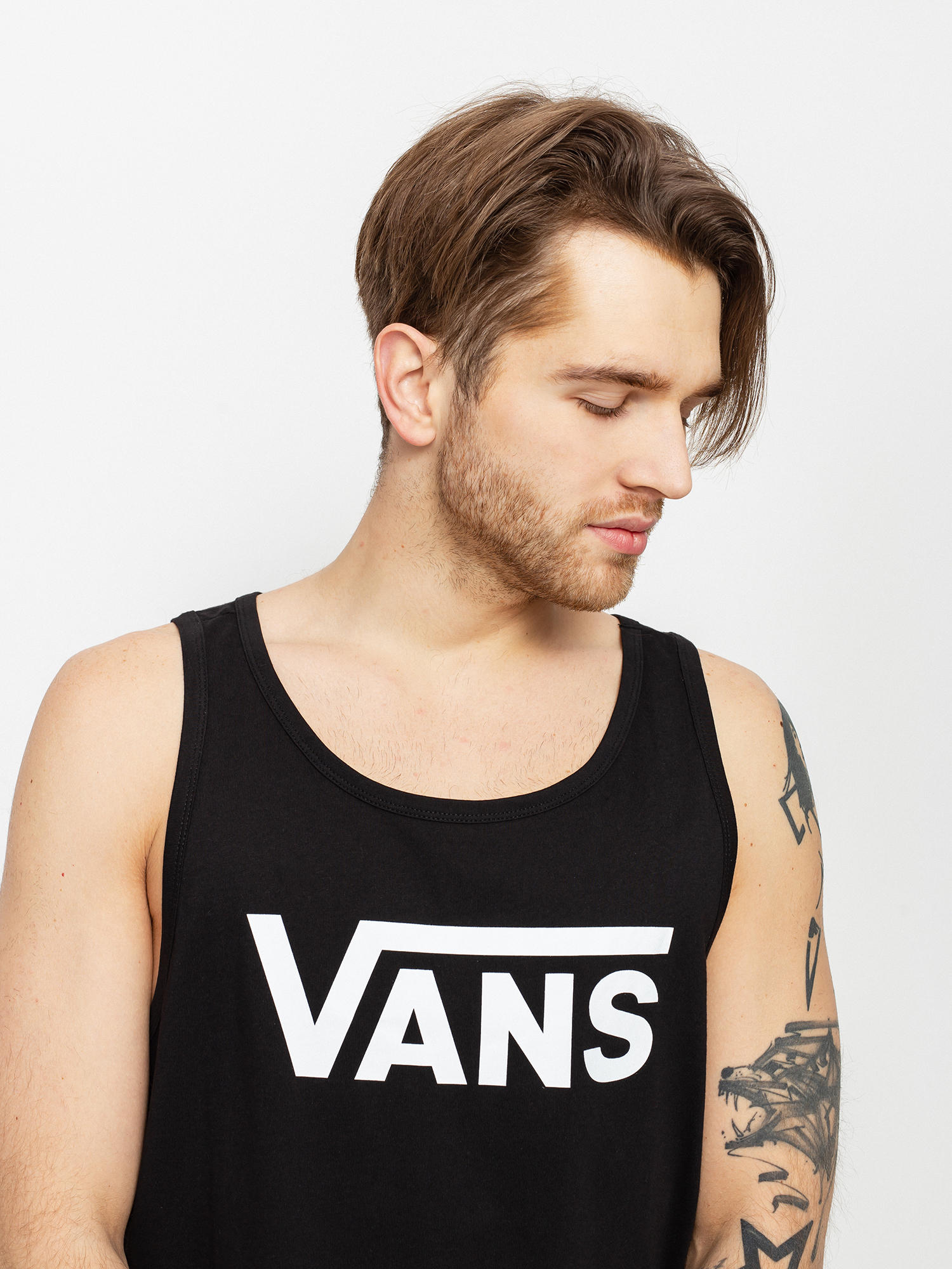 Tricou Vans Vans Classic Tank (black/white)