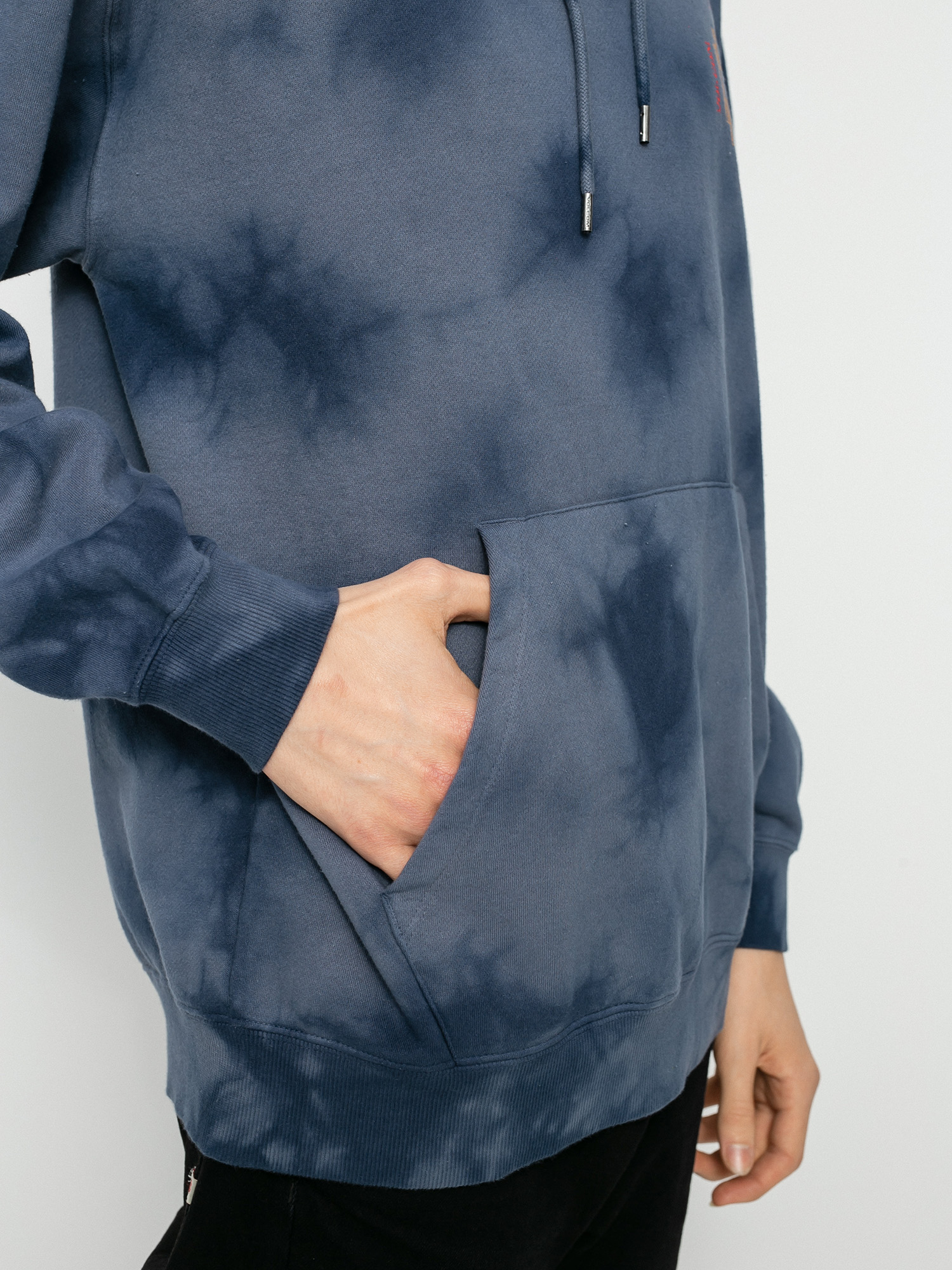 Hanorac cu glugă Volcom Scrowed HD (atlantic)