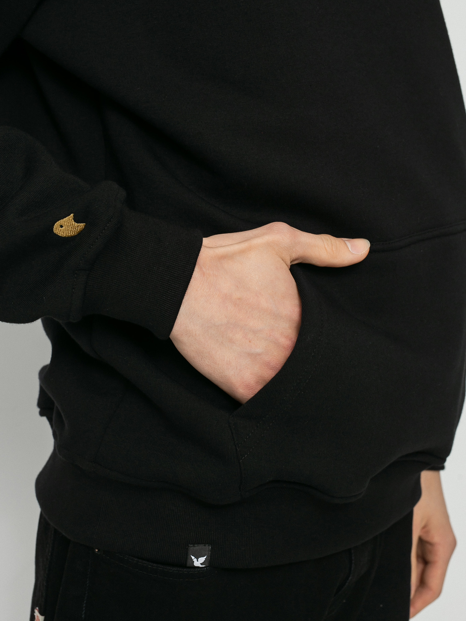 Hanorac cu glugă Nervous Classic HD (black)