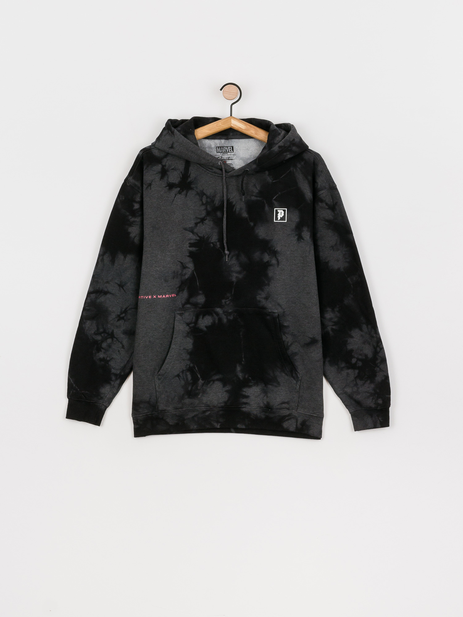 Hanorac cu glugă Primitive Venom Washed HD (black)