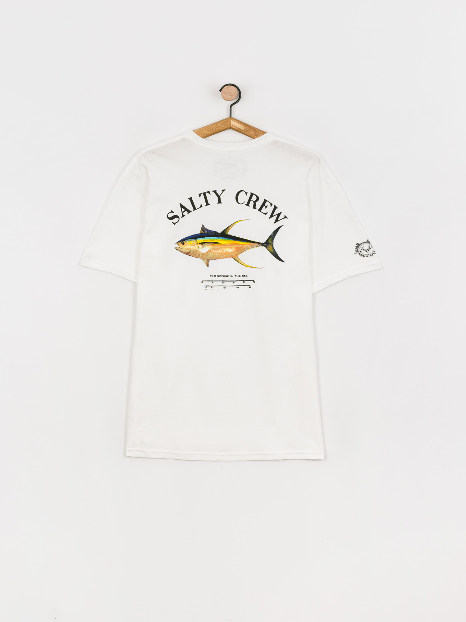 Tricou Salty Crew Ahi Mount (white)