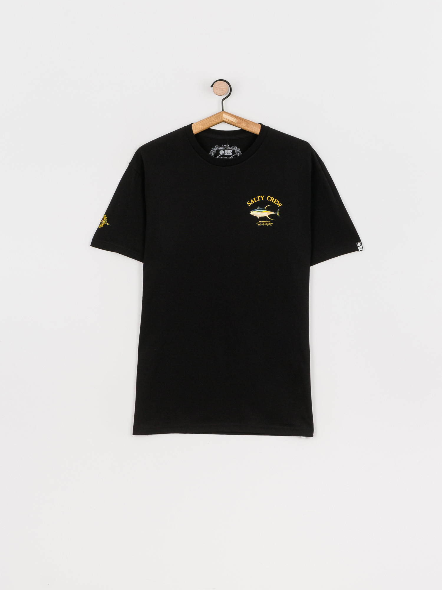 Tricou Salty Crew Ahi Mount (black)