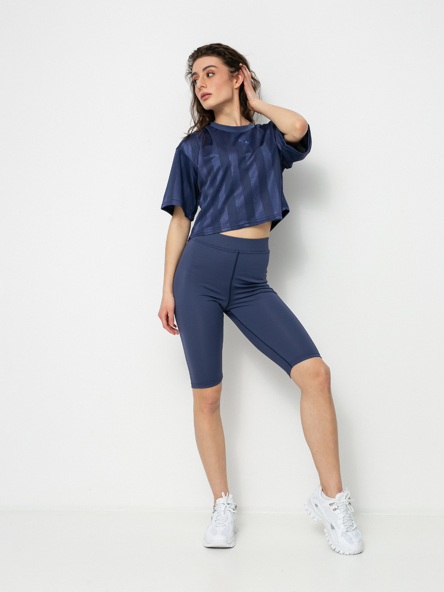 Tricou Fila Fia Cropped Wmn (crown blue)
