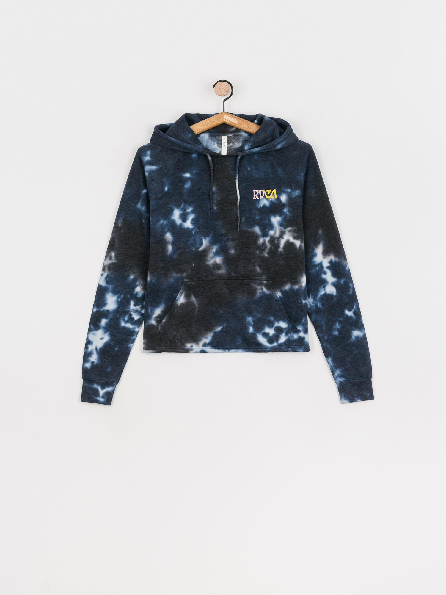 Hanorac cu glugă RVCA Vortex HD Wmn (vintage white)