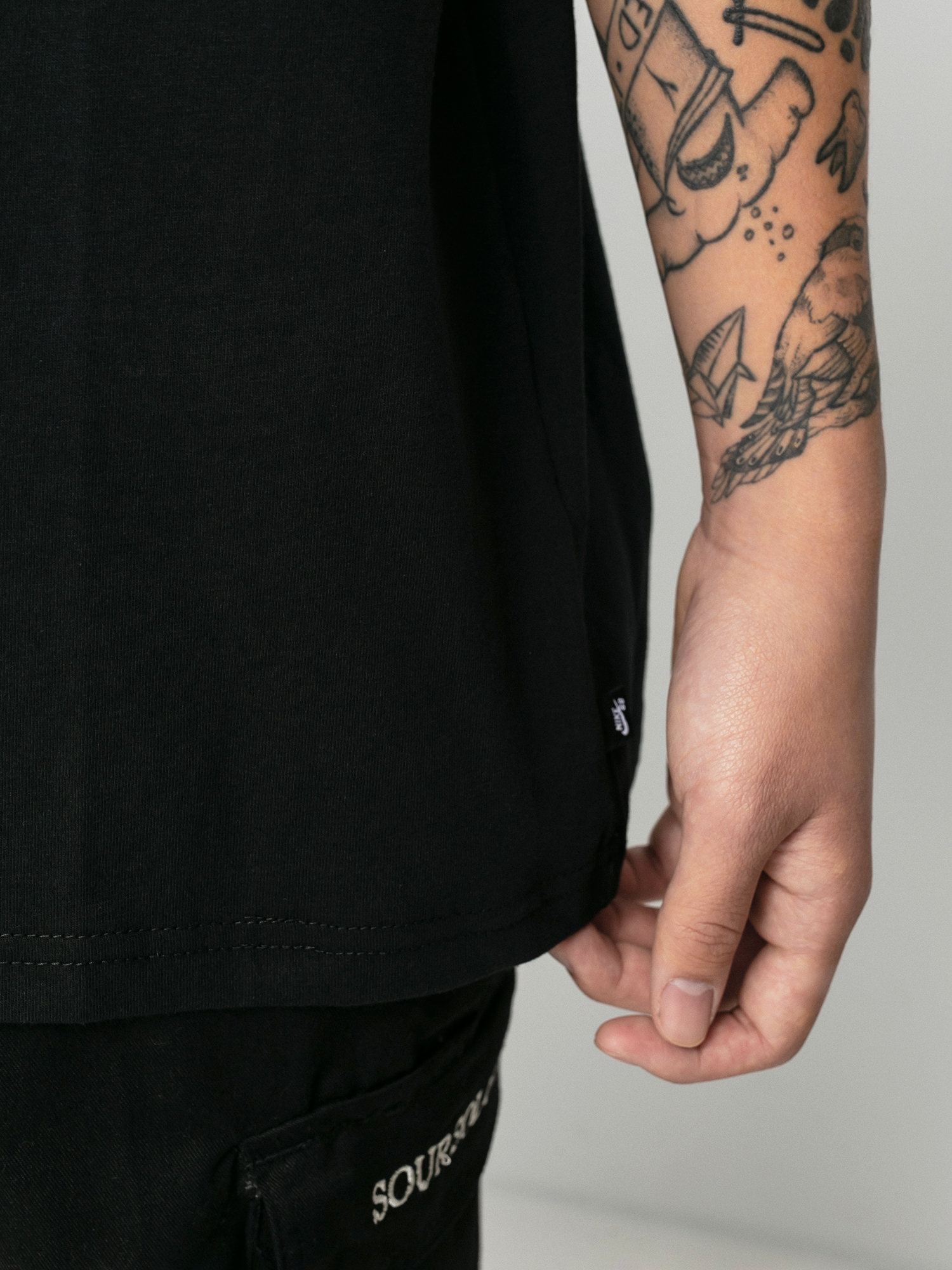 Tricou Nike SB Logo (black/white)