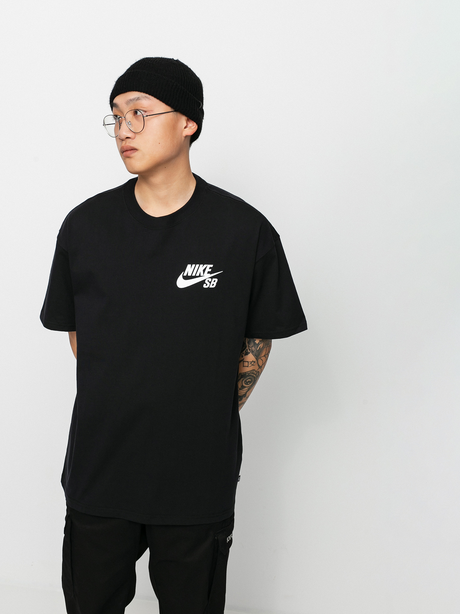 Tricou Nike SB Logo (black/white)