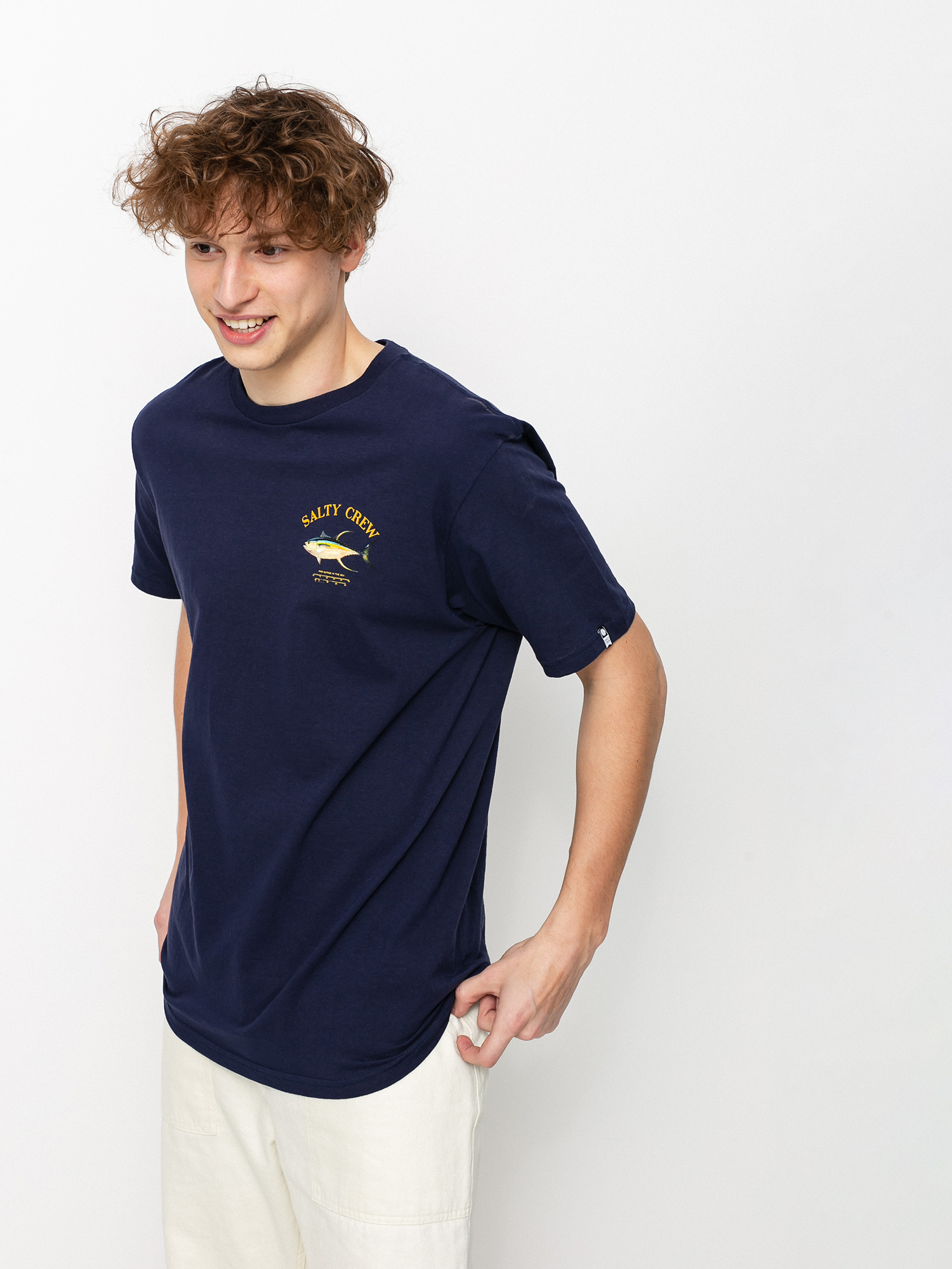 Tricou Salty Crew Ahi Mount (navy)