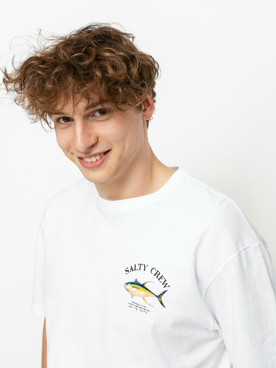 Tricou Salty Crew Ahi Mount (white)