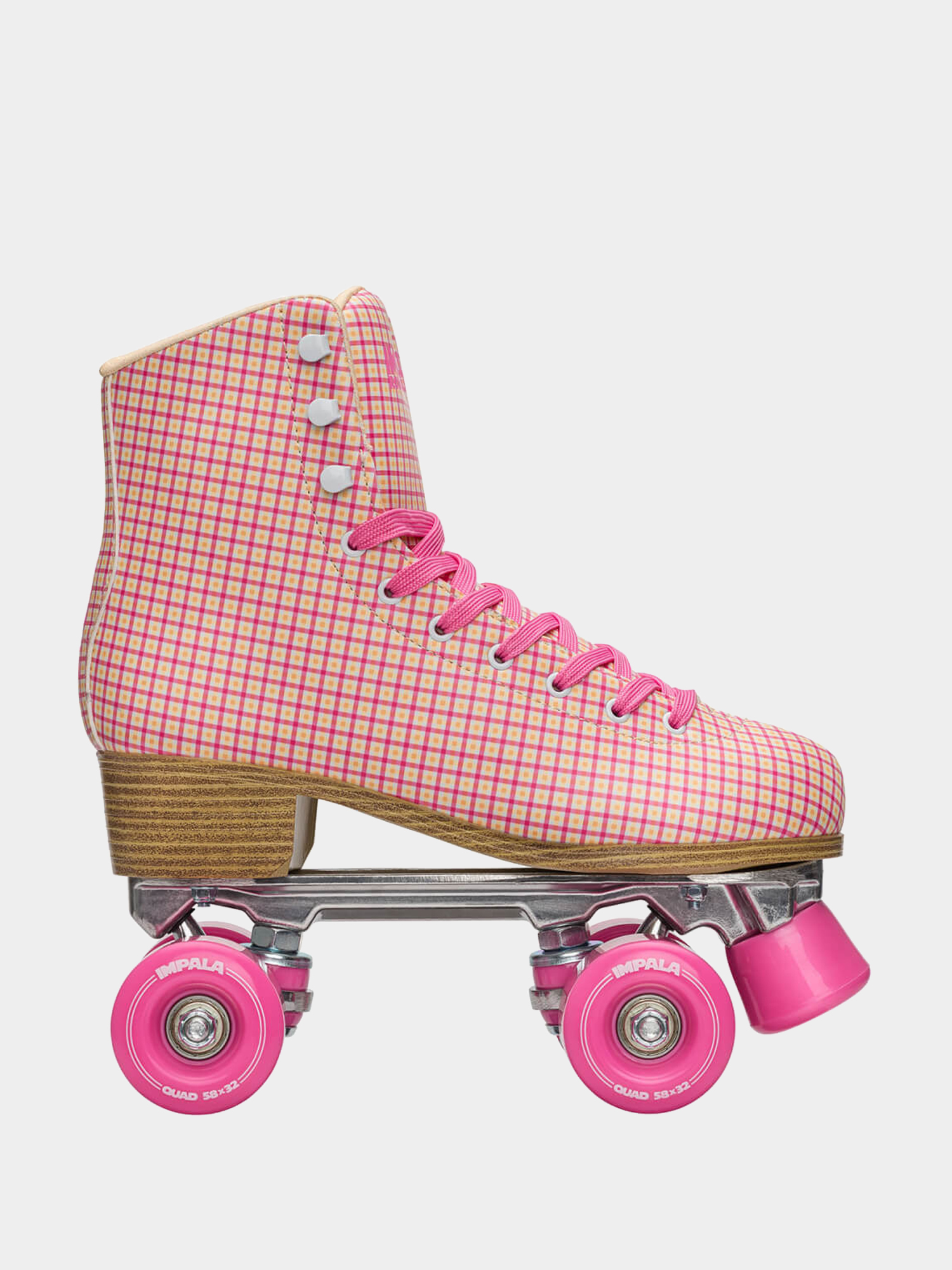 Role Impala Quad Skate Wmn (pink tartan)