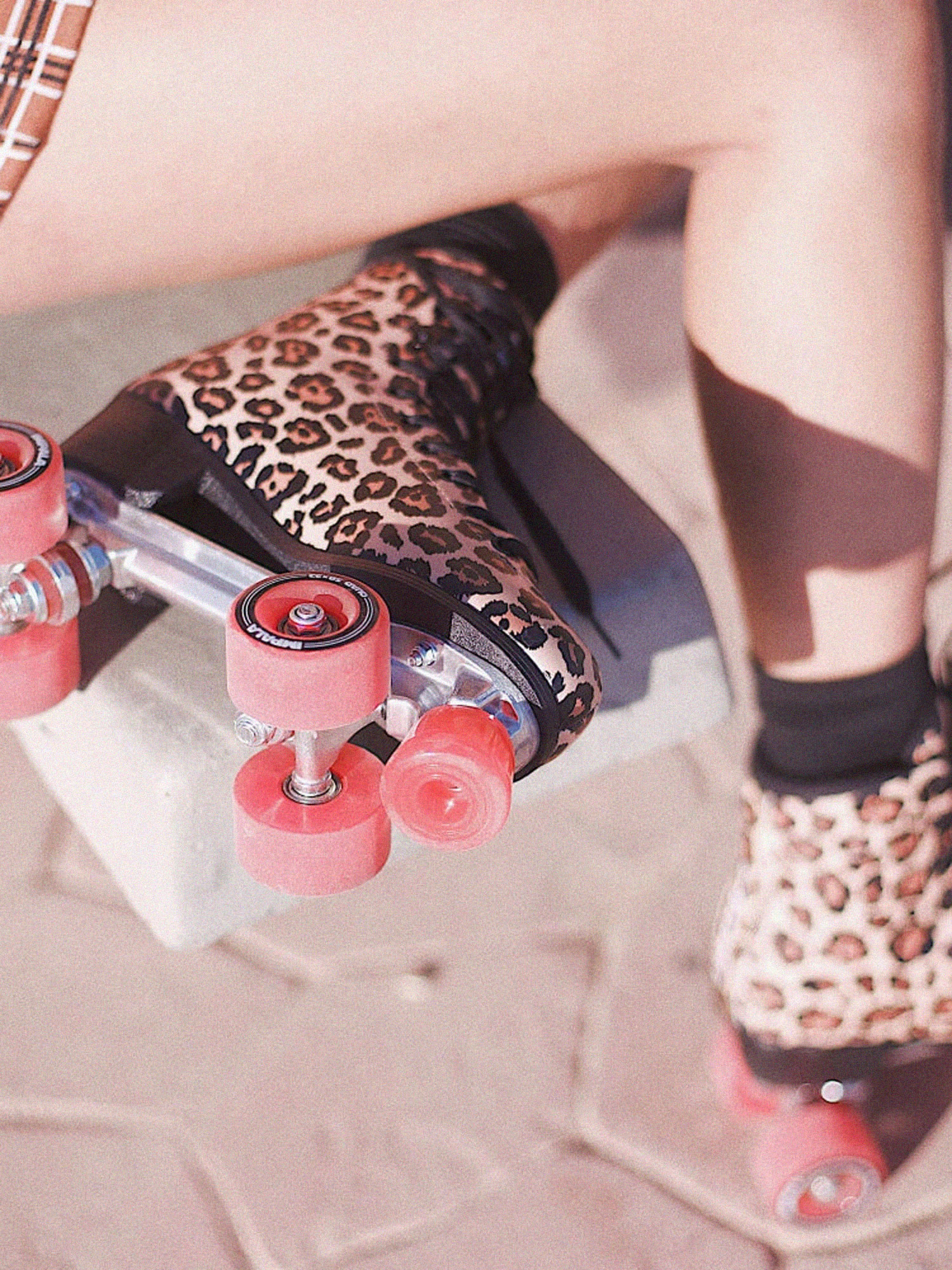 Impala Role Quad Skate Wmn (leopard)