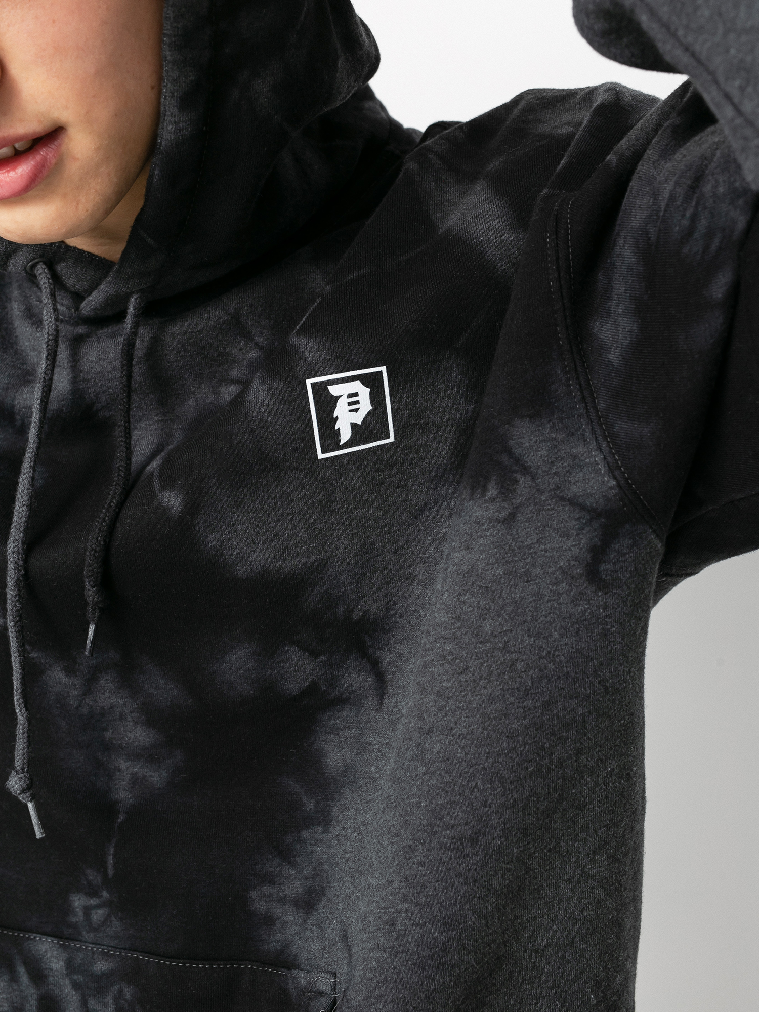 Hanorac cu glugă Primitive Venom Washed HD (black)