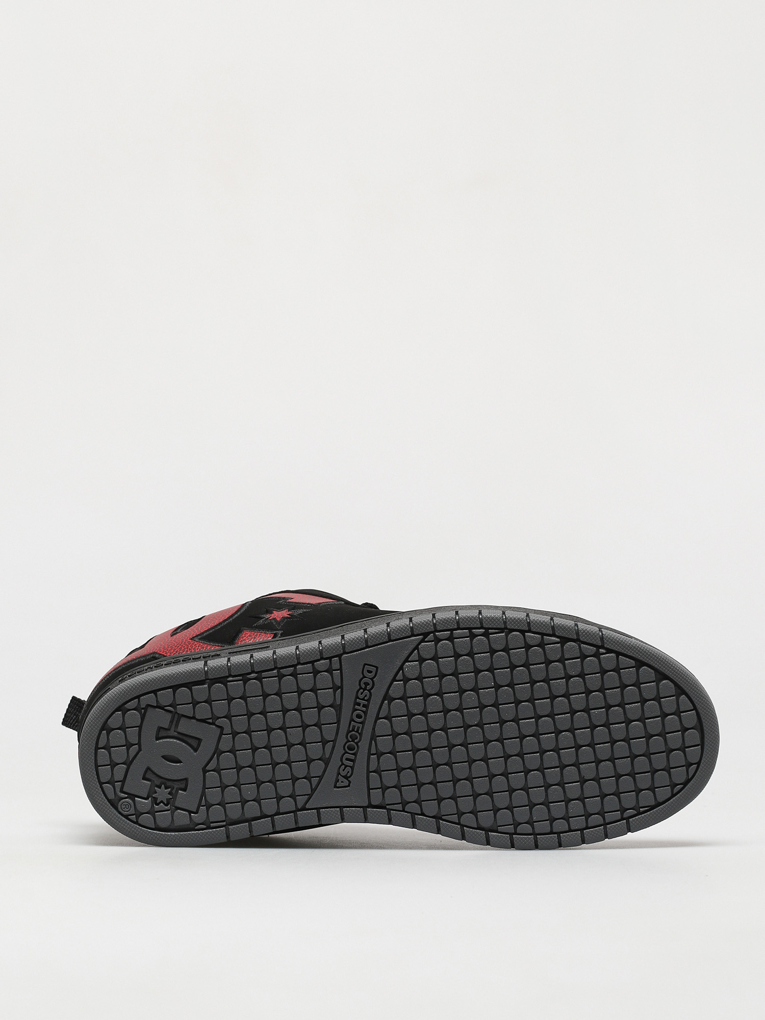 Pantofi DC Court Graffik (black/red print)