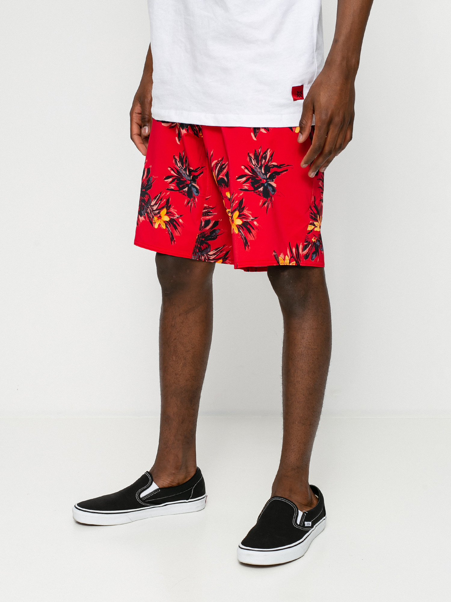 Șort pentru plajă Volcom Mod Lido Prnt 20 (carmine red)