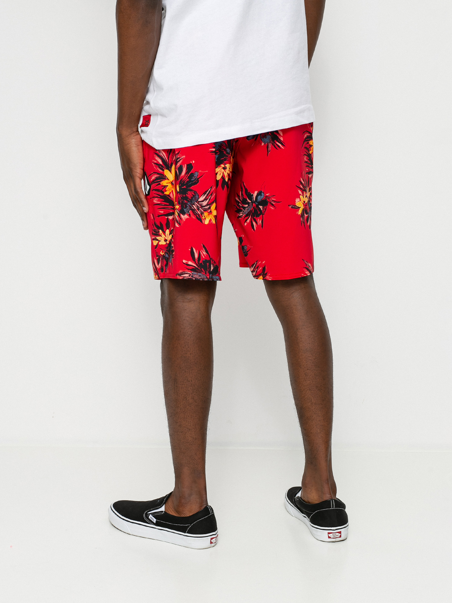 Șort pentru plajă Volcom Mod Lido Prnt 20 (carmine red)