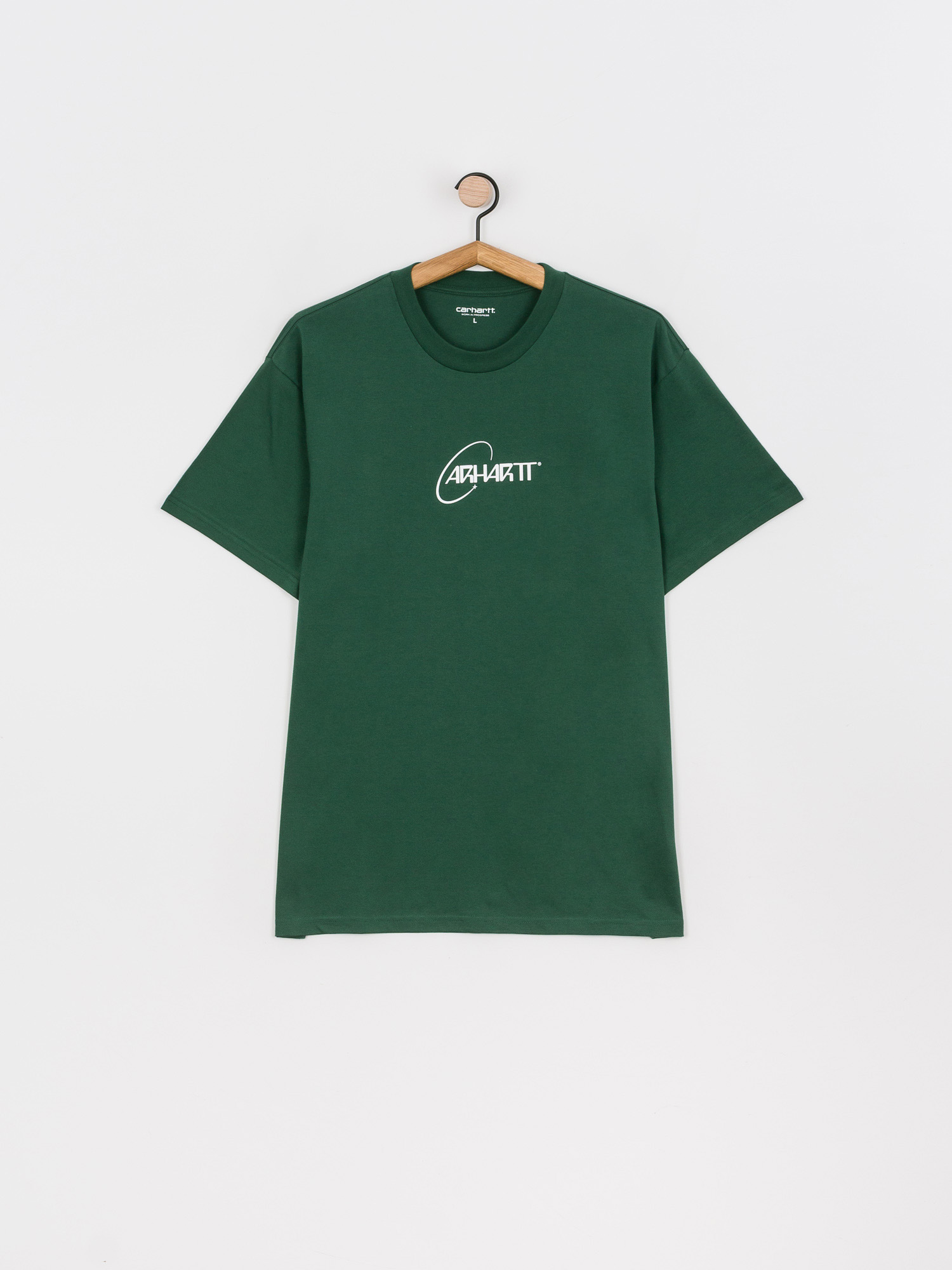 Tricou Carhartt WIP Orbit (treehouse/white)