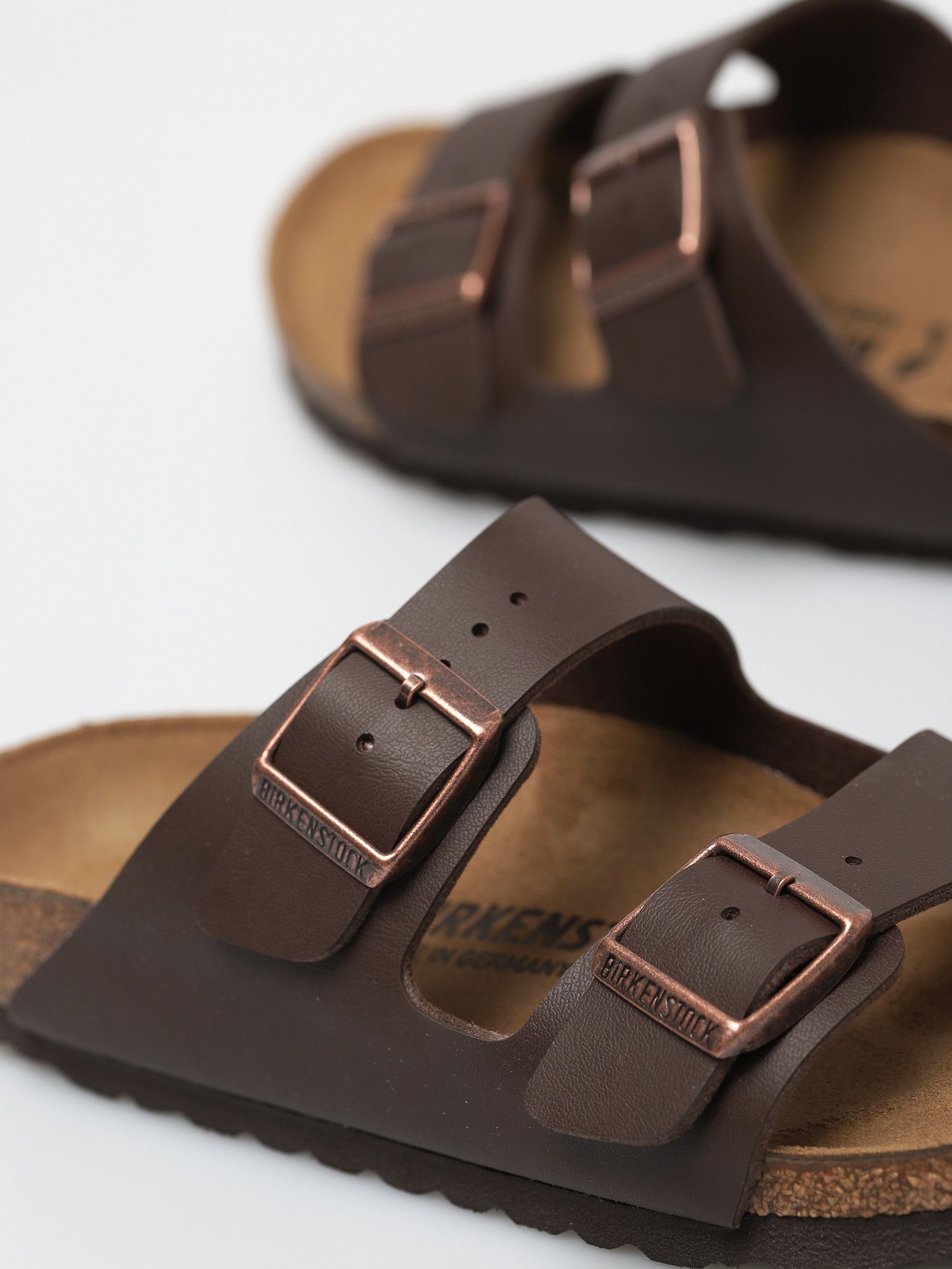 Șlapi Birkenstock Arizona Narrow Wmn (bf dark brown)