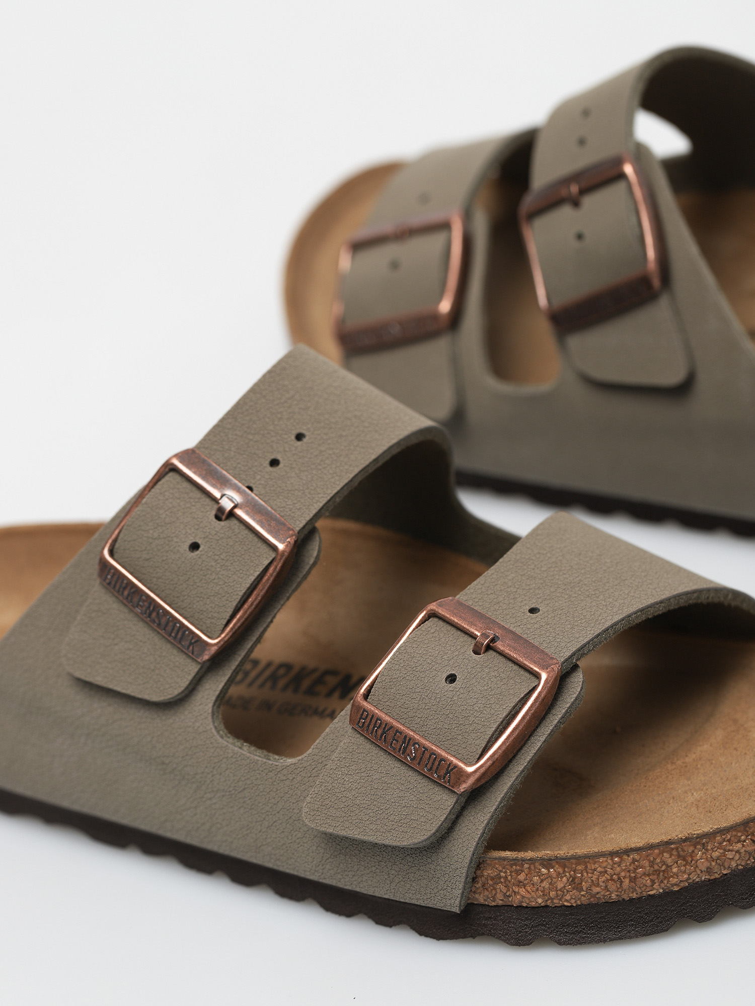Șlapi Birkenstock Arizona Narrow Wmn (bfbc stone)