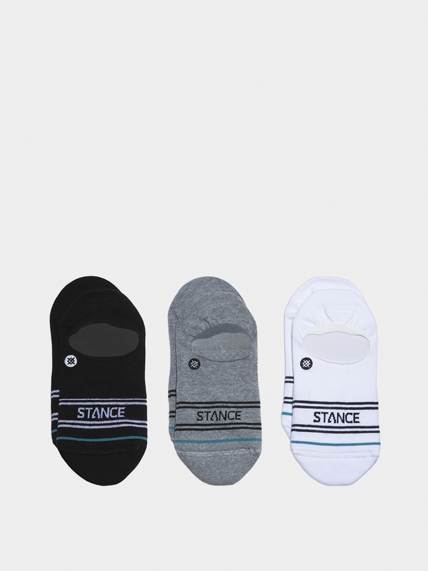 Șosete Stance Basic 3 Pack No Show (multi)