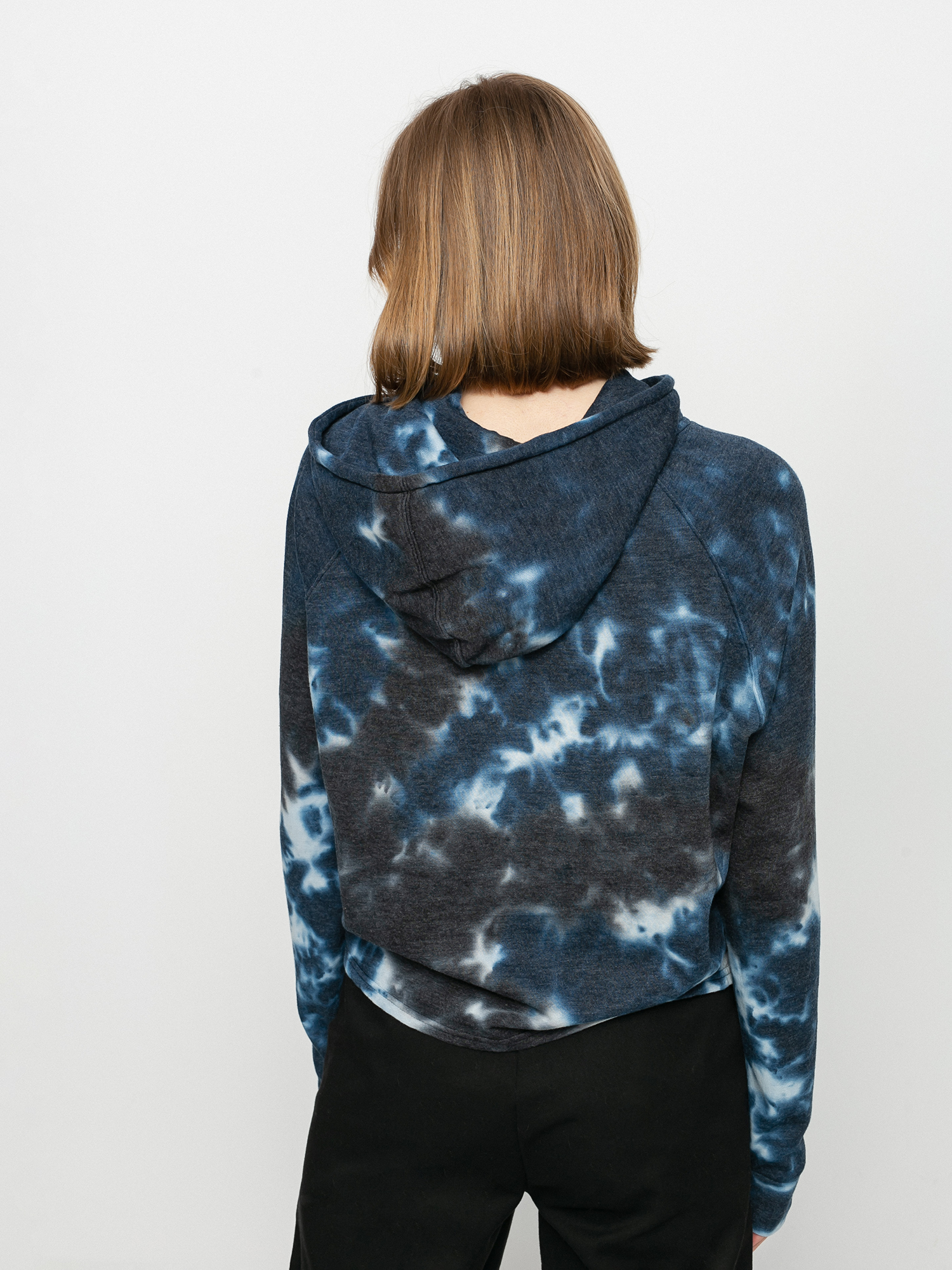 Hanorac cu glugă RVCA Vortex HD Wmn (vintage white)