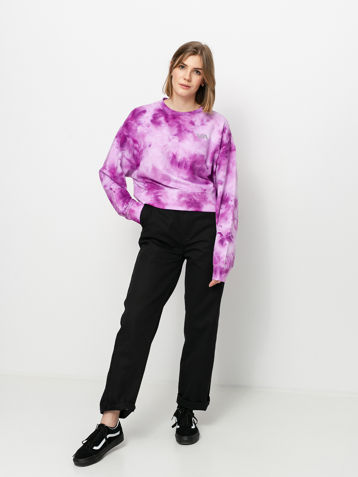 Hanorac RVCA Fashion Crew (clover)