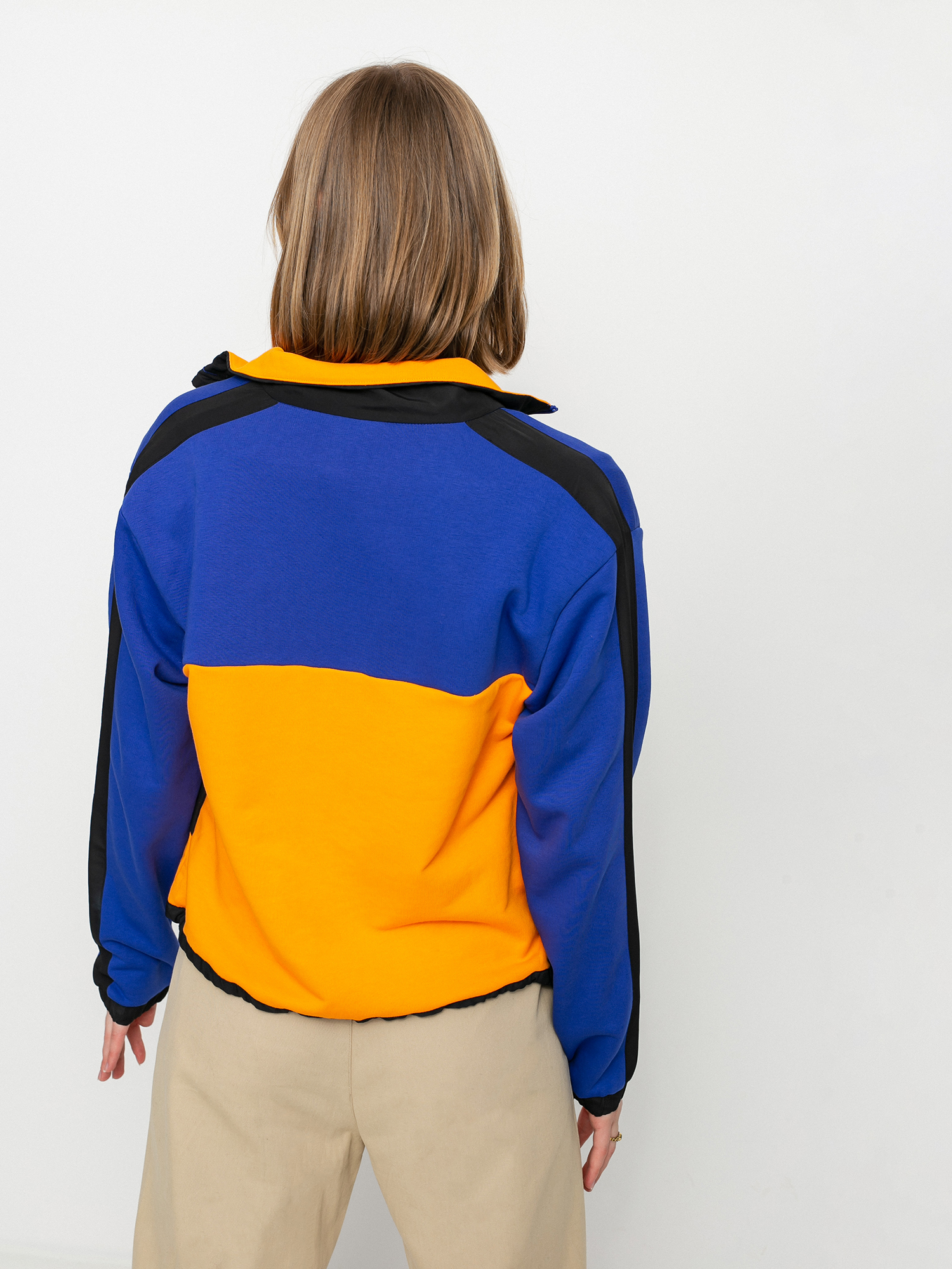 Geacă Fila Calant Wmn (clematis blue/flame orange/black)