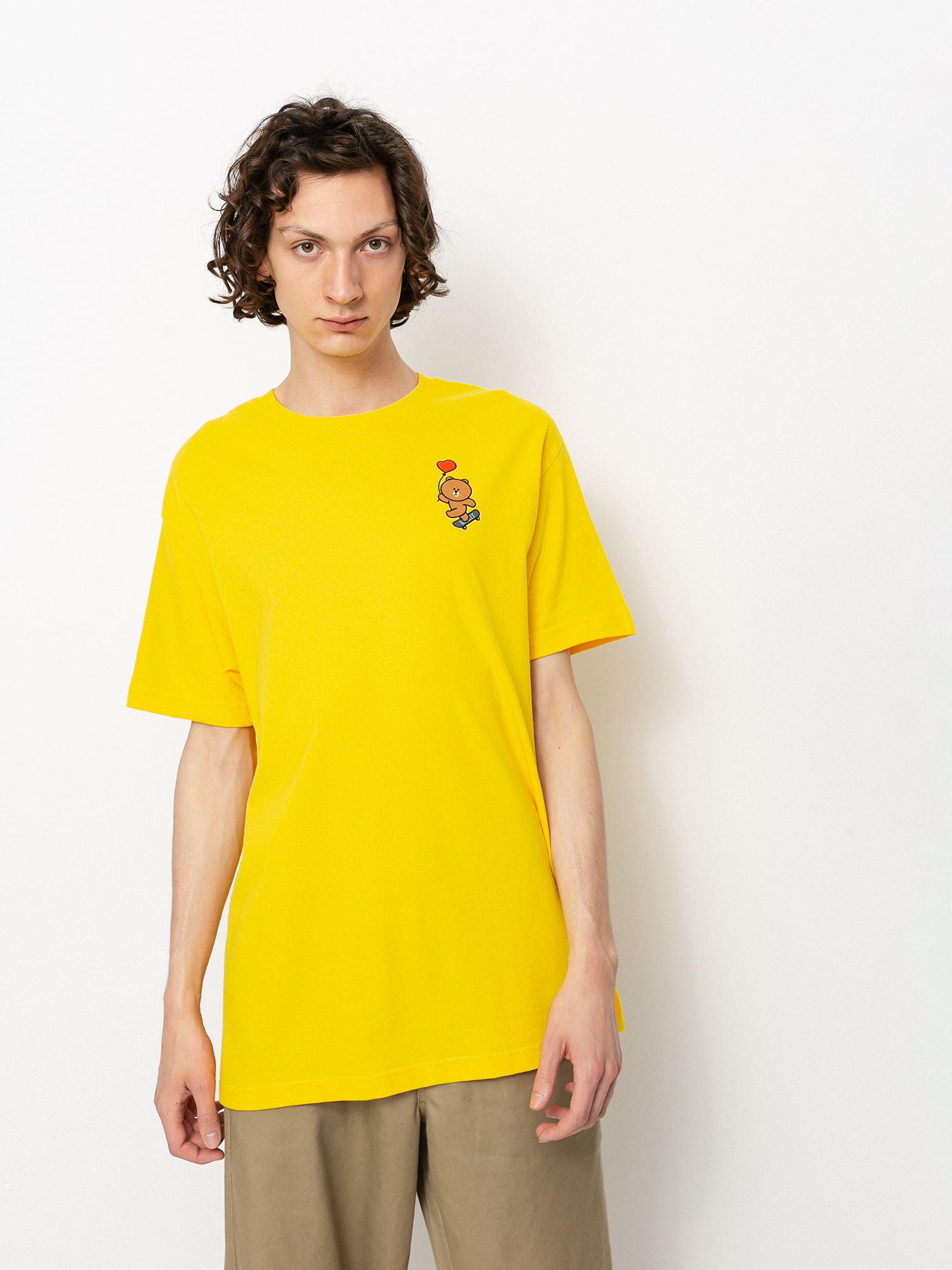 Tricou Grizzly Griptape Float On (yellow)