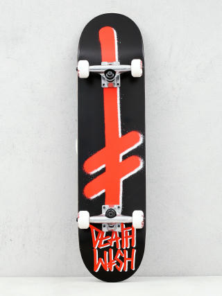 Skateboard Deathwish Gang Logo (black/red)