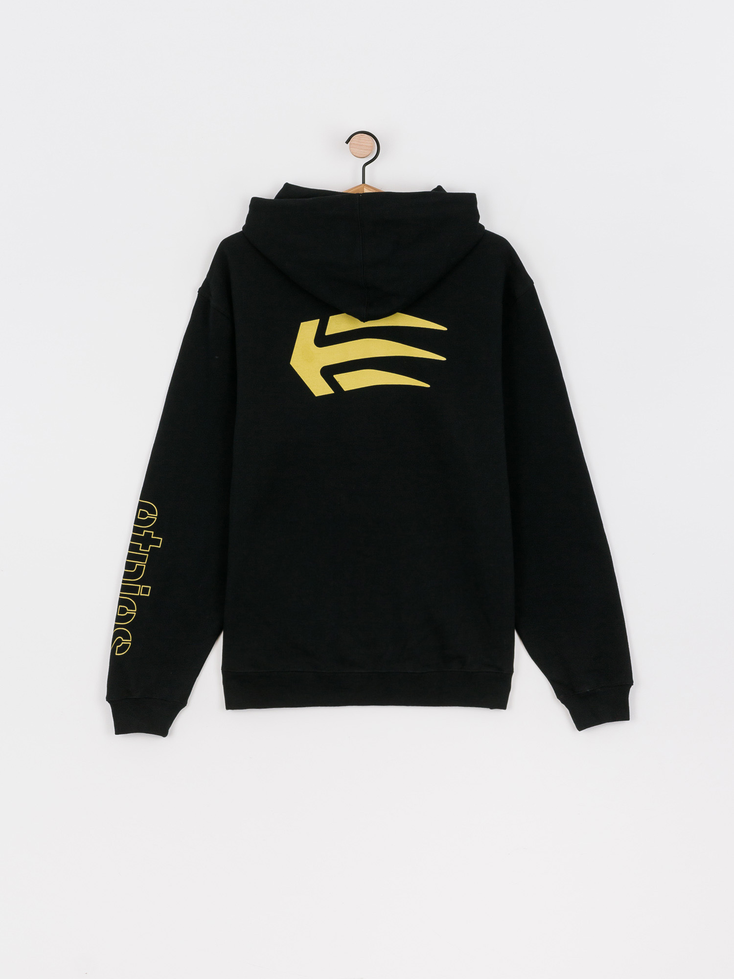 Hanorac cu glugă Etnies Joslin HD (black/gold)