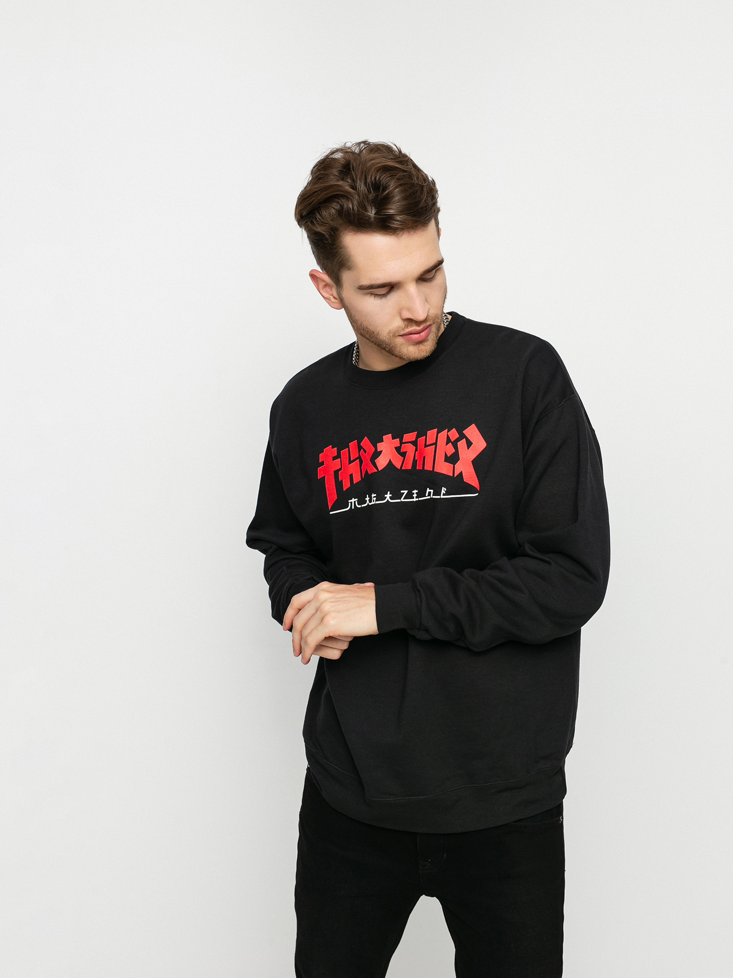 Hanorac Thrasher Godzilla Crew (black)