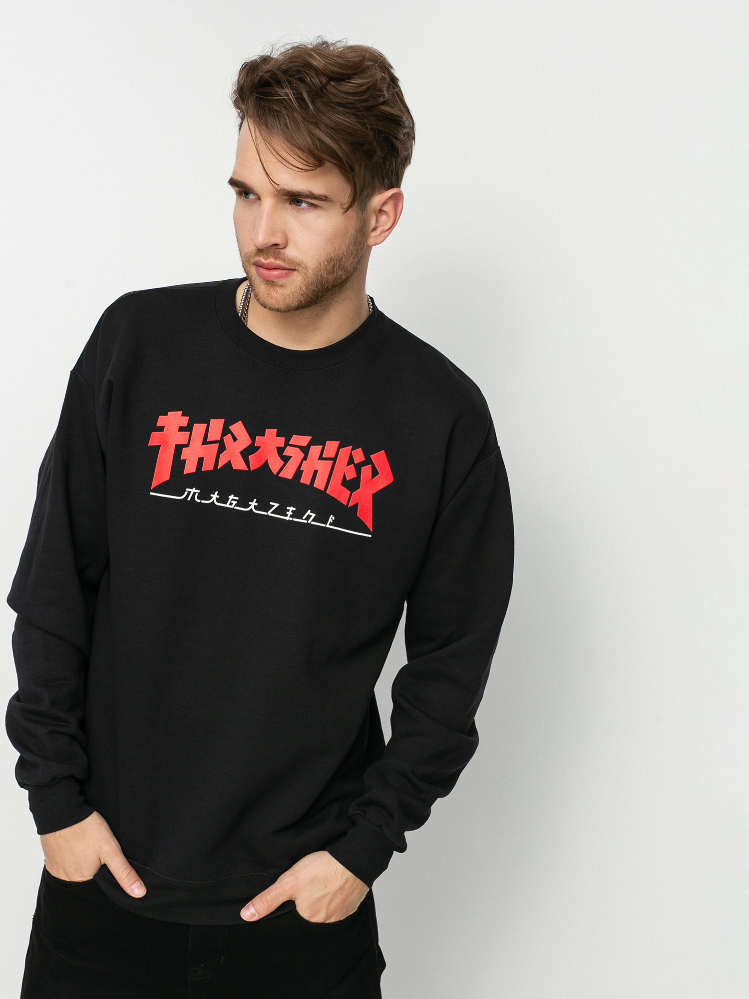 Hanorac Thrasher Godzilla Crew (black)