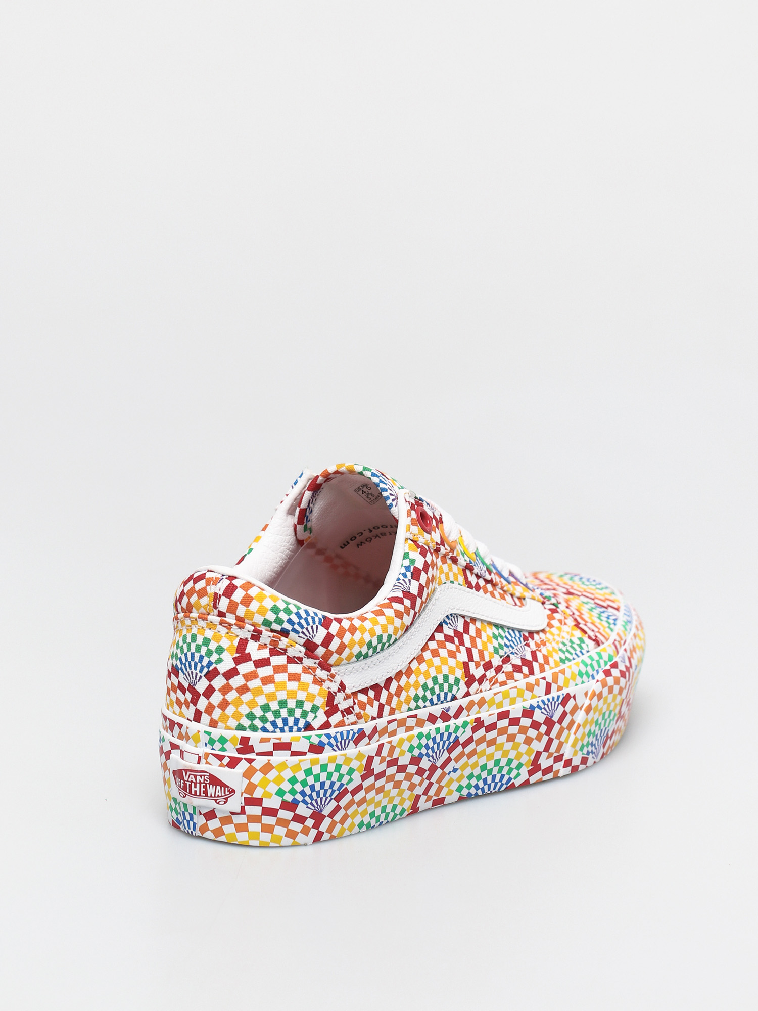Pantofi Vans Old Skool Platform (pride multi/true white)