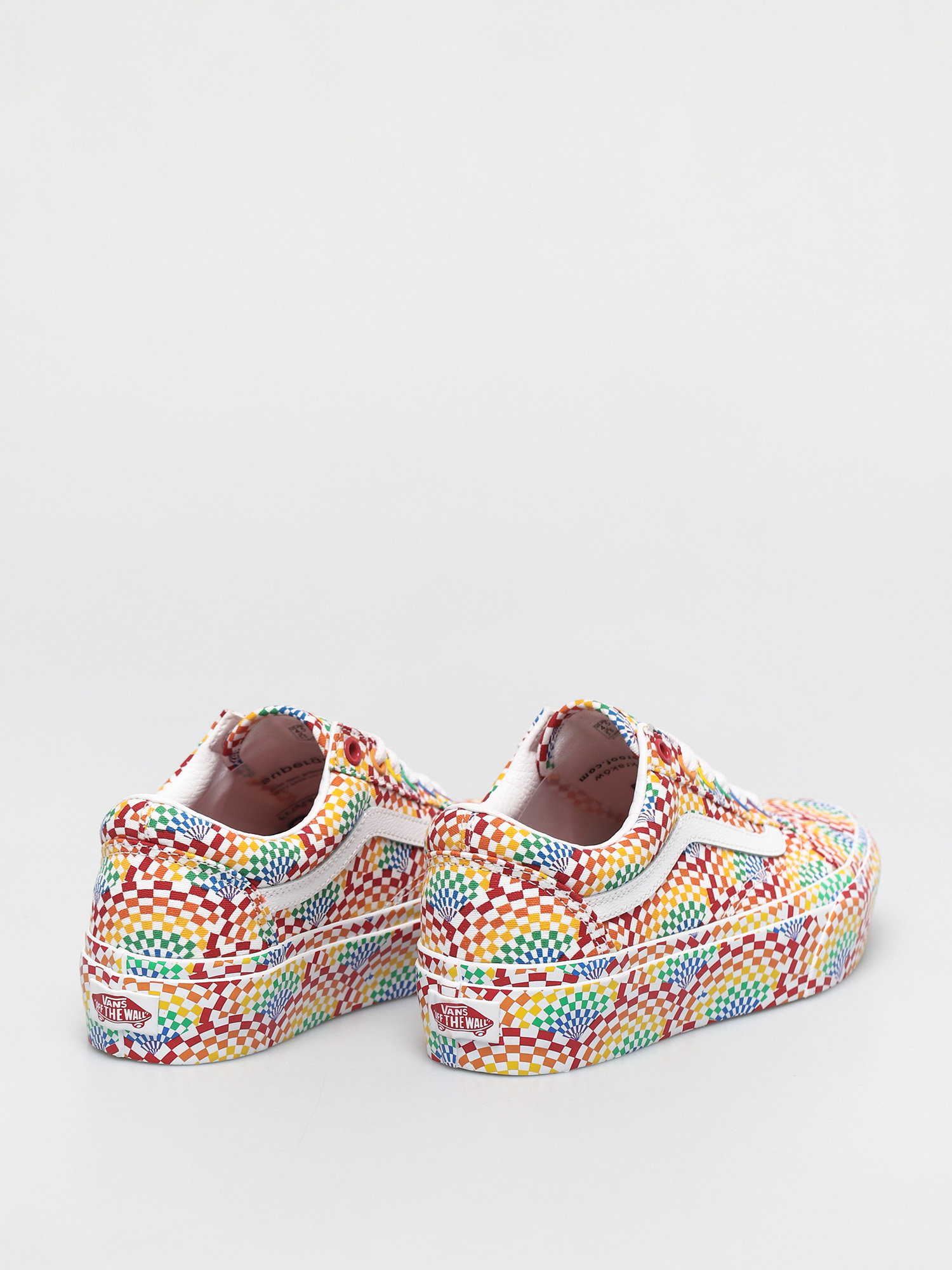 Pantofi Vans Old Skool Platform (pride multi/true white)
