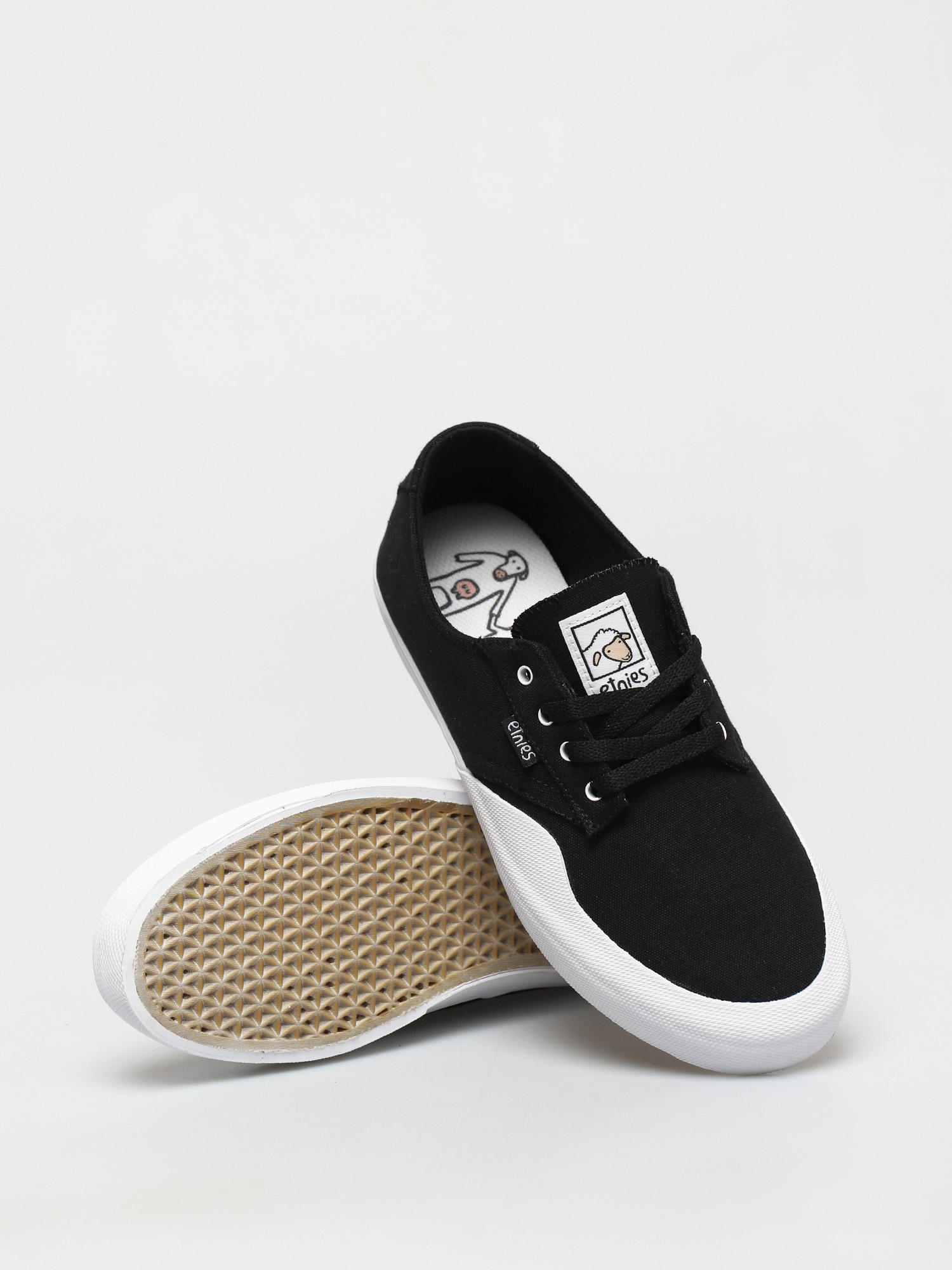 Pantofi Etnies Jameson Vulc Ls X Sheep (black/white/gum)