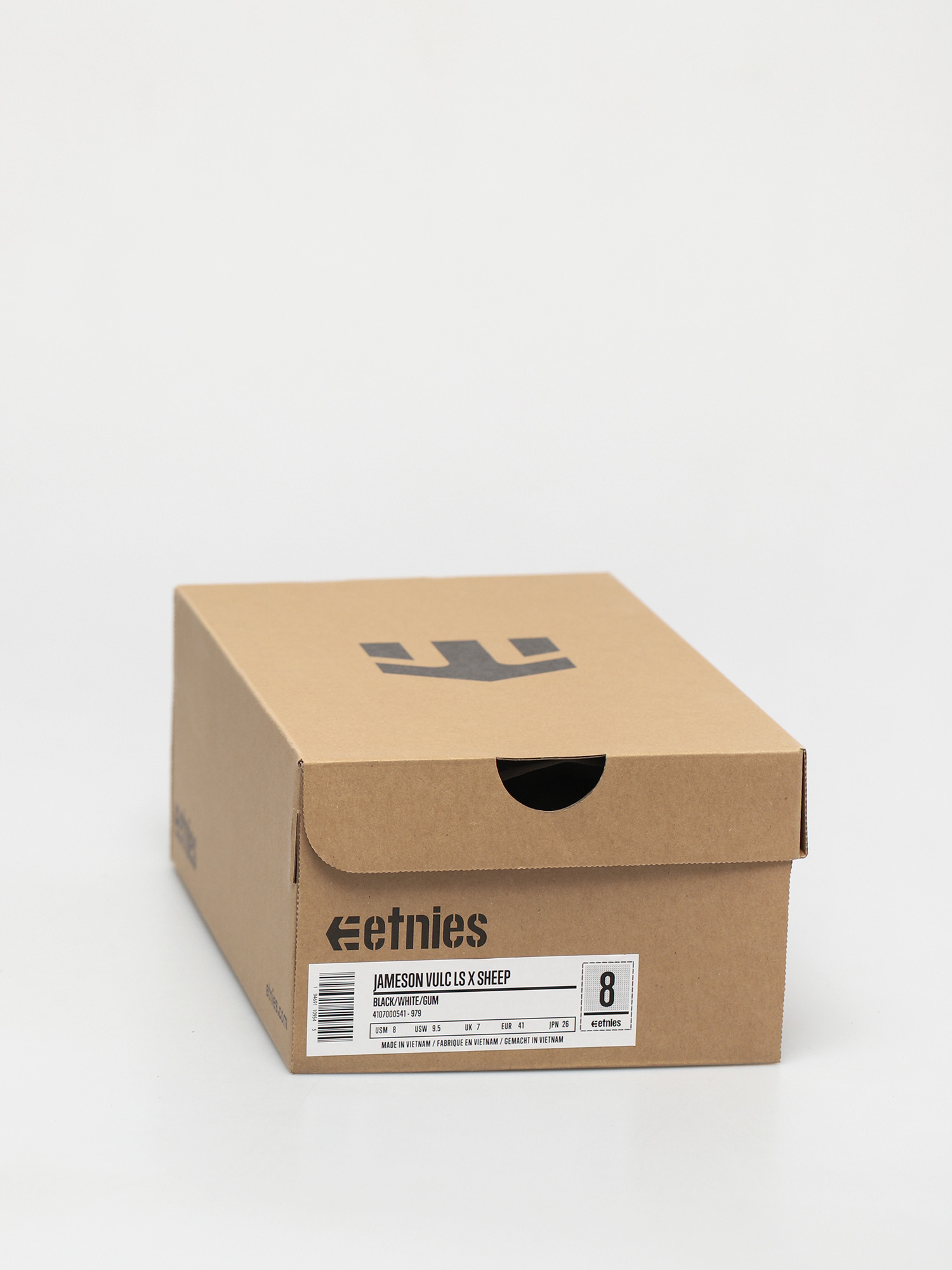 Pantofi Etnies Jameson Vulc Ls X Sheep (black/white/gum)