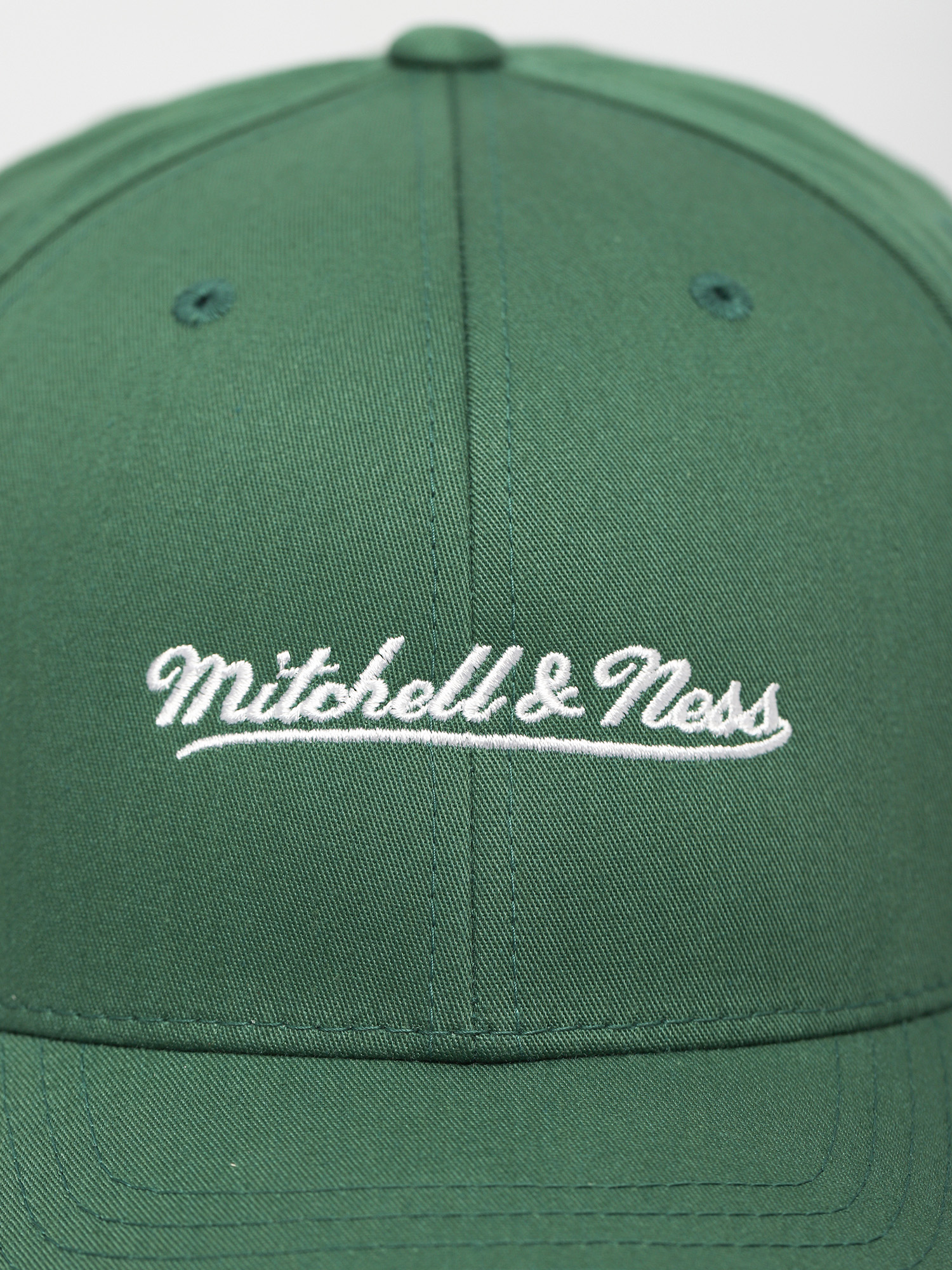 Șapcă Mitchell & Ness Script Low Pro ZD (branded/dark green)