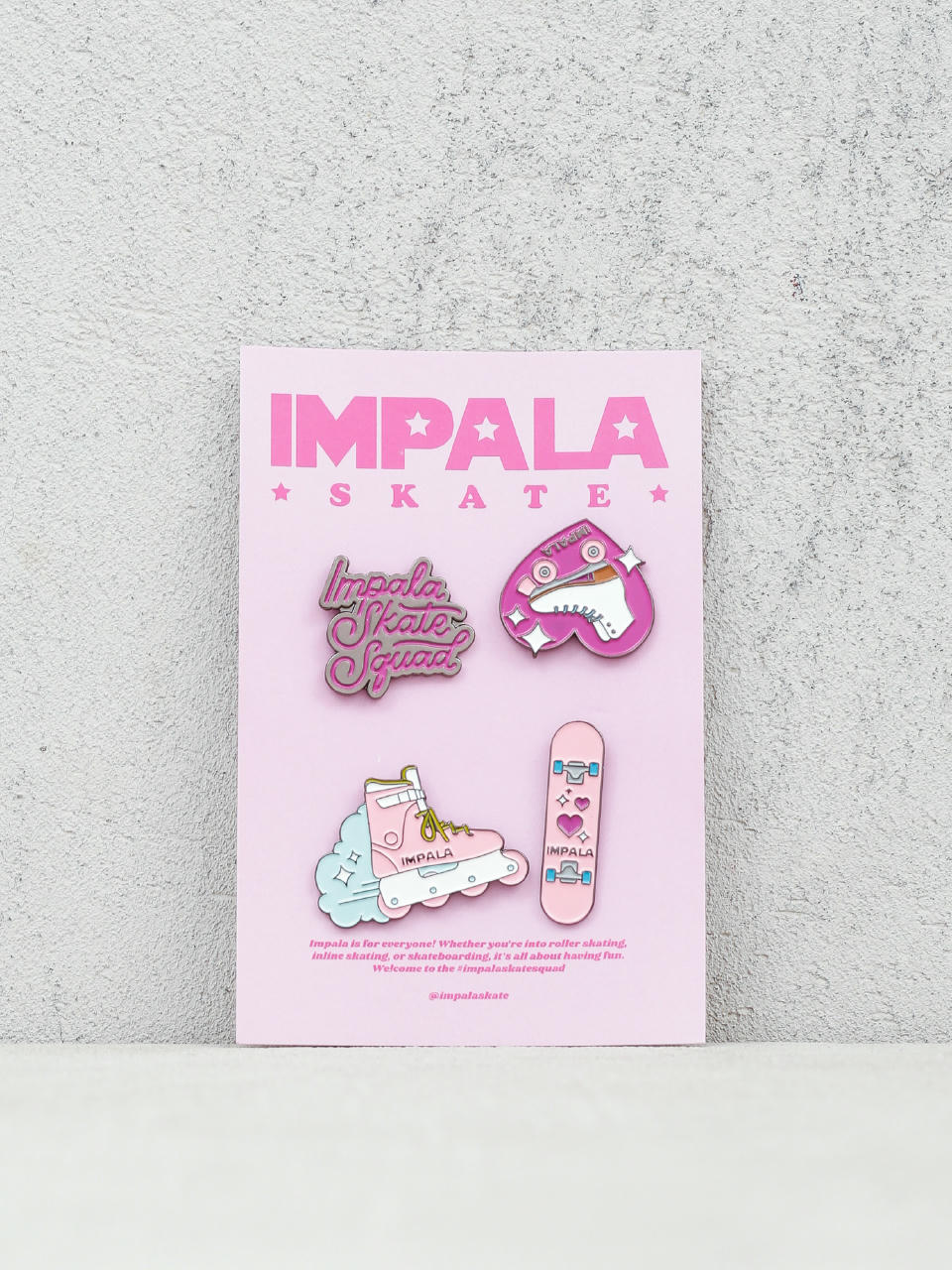 Impala Pins Skate Enamel Pin Pack (assorted)