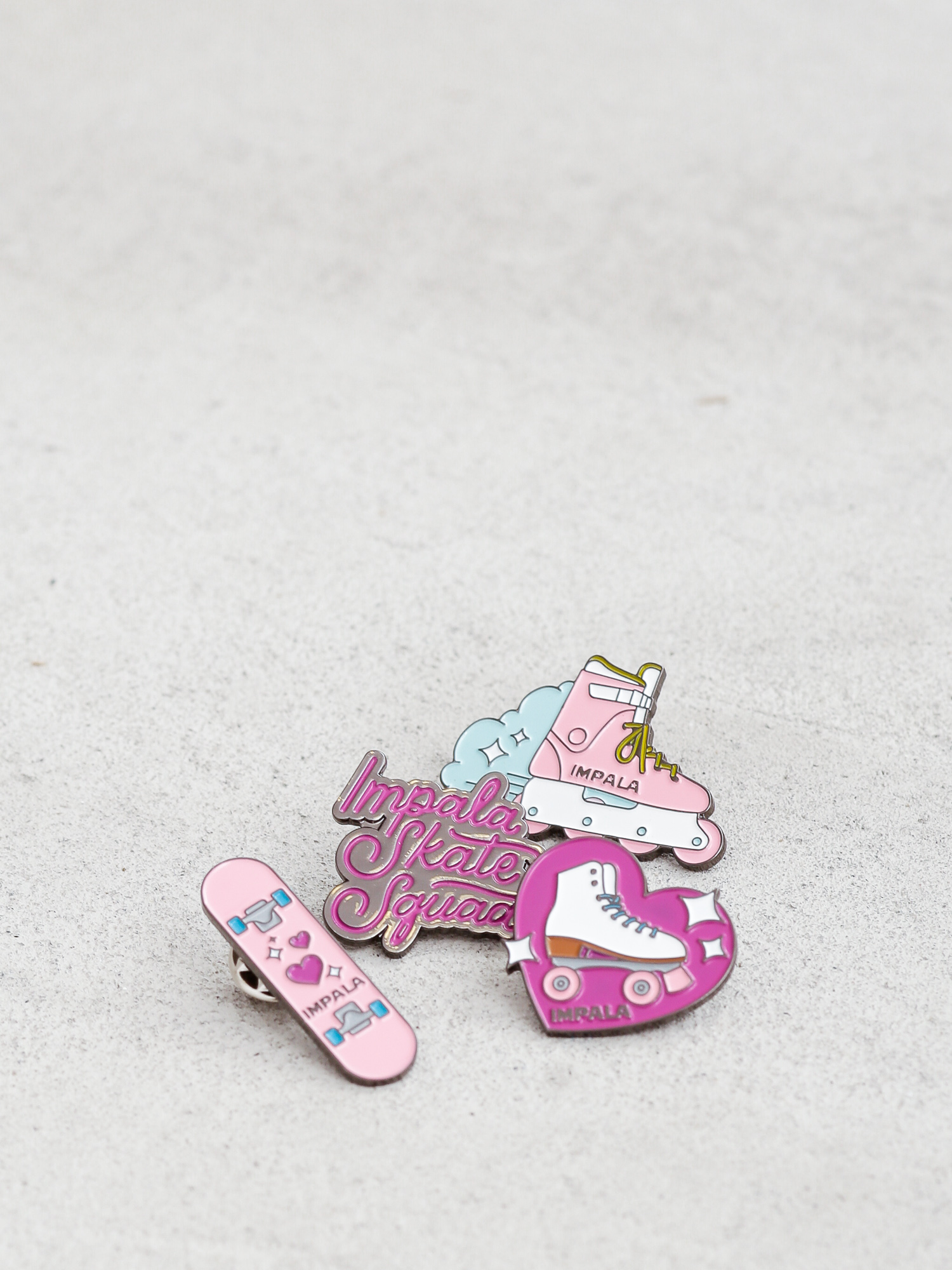 Impala Pins Skate Enamel Pin Pack (assorted)