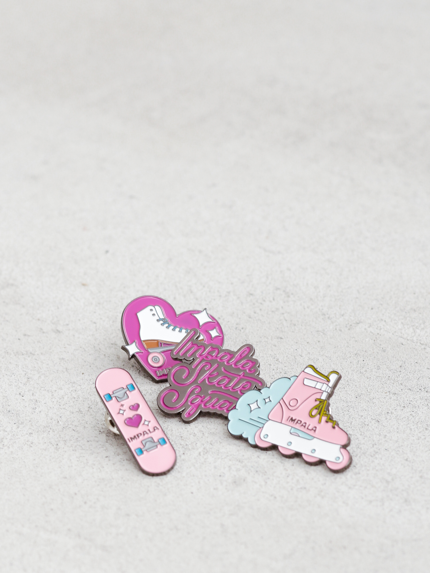 Impala Pins Skate Enamel Pin Pack (assorted)