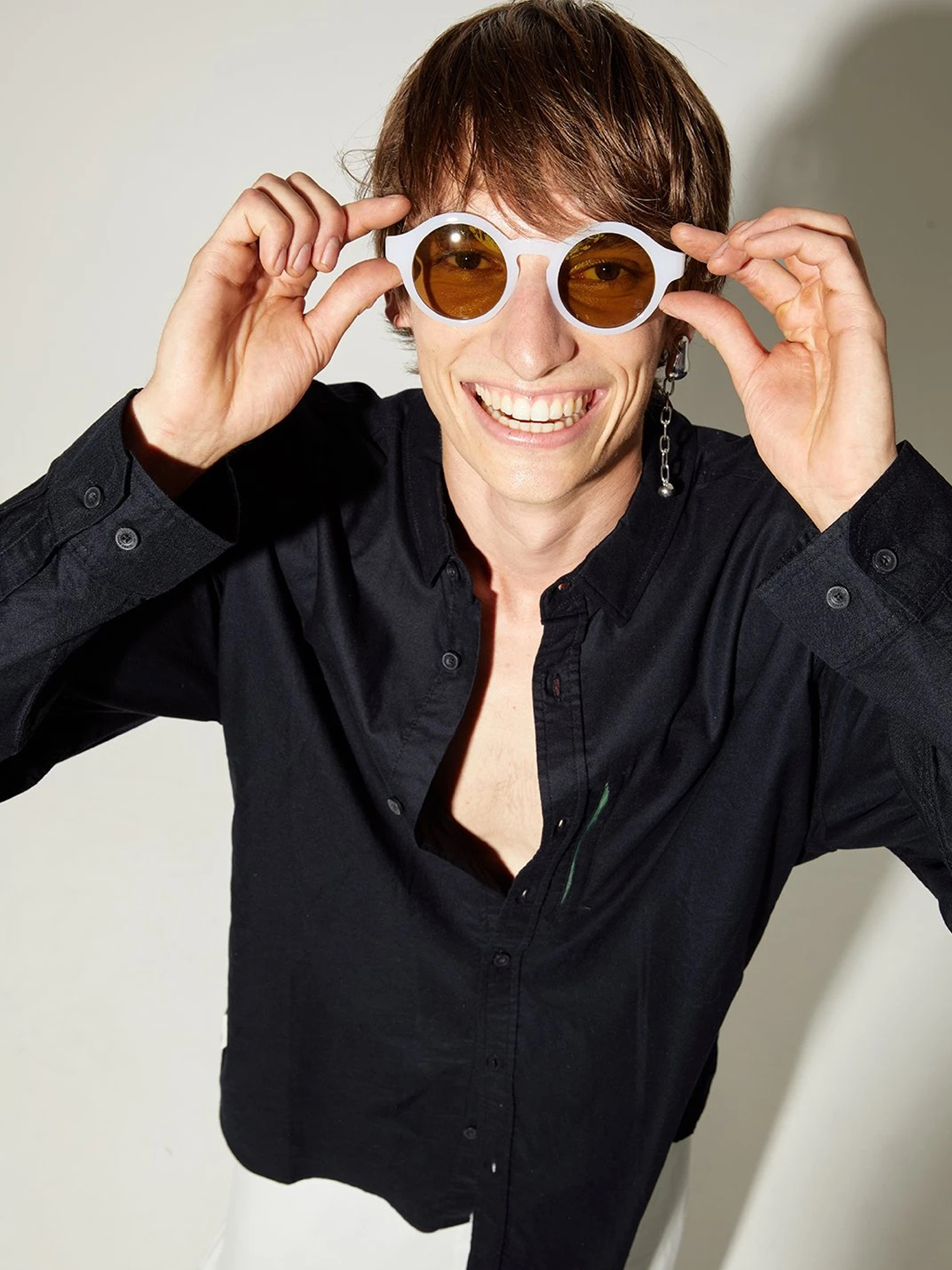 Ochelari de soare Szade Lazenby (bleach wht/char olive/caper)
