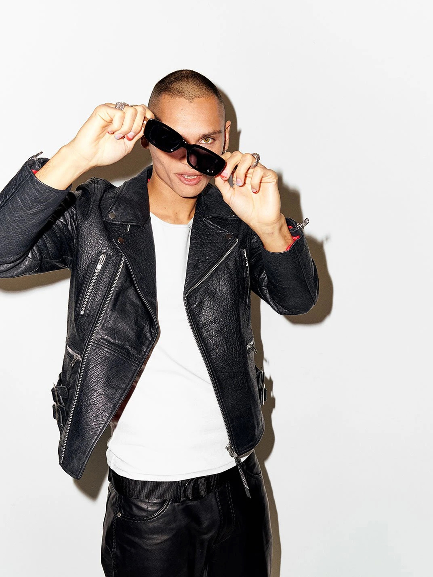 Ochelari de soare Szade Dollin (elysium black/pinta tort/ink)