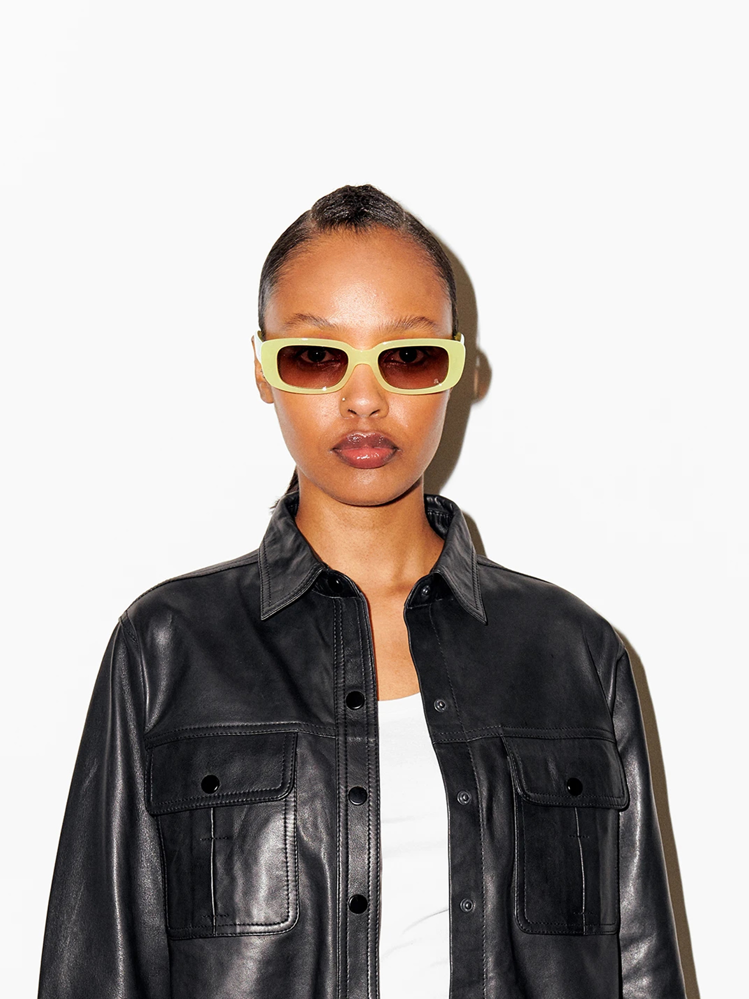 Ochelari de soare Szade Dollin (tainted lime/hustler brown)